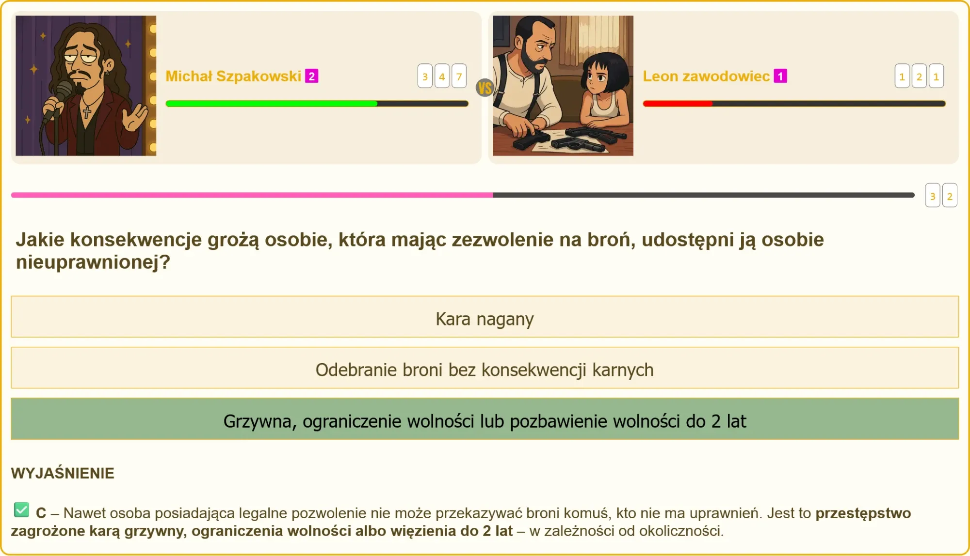 Egzamin na patent strzelecki - pytania testowe