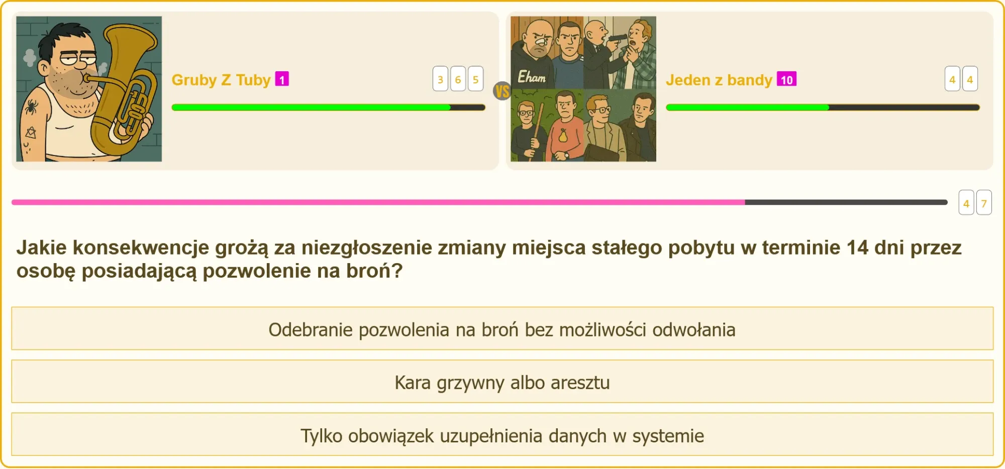 Konsekwencje prawne za niezgłoszenie zmiany adresu przez posiadacza broni