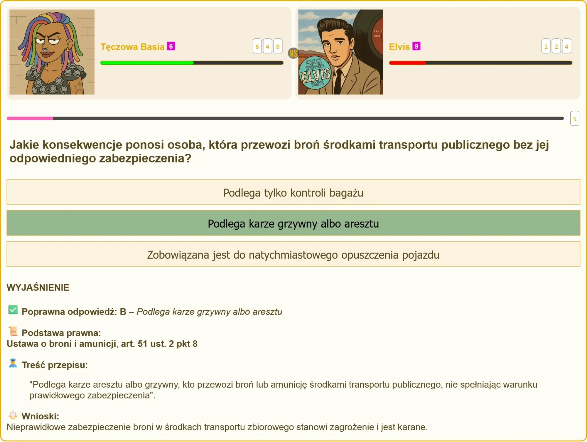 Konsekwencje nieprawidłowego przewozu broni