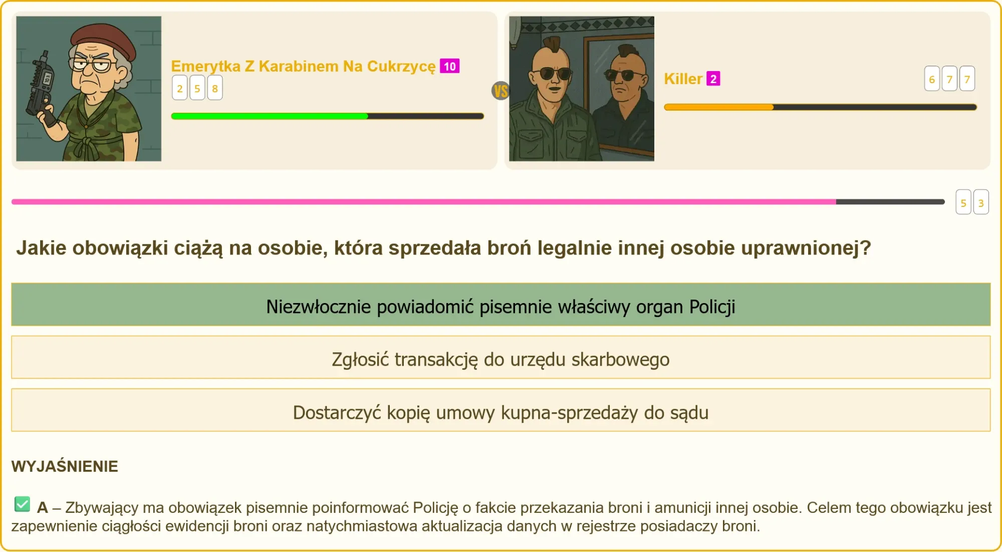 Policyjny rejestr broni palnej - zdjęcie ilustracyjne