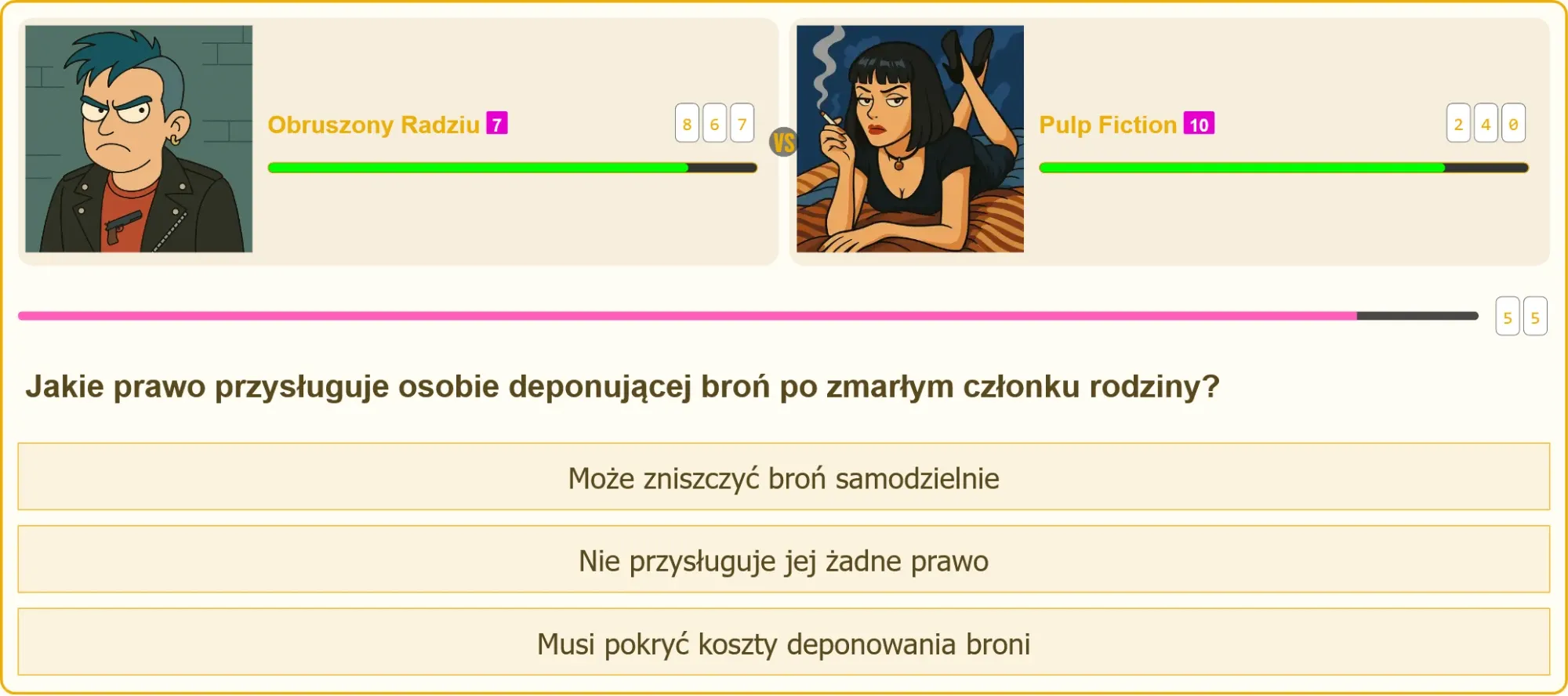 Broń palna deponowana po śmierci właściciela