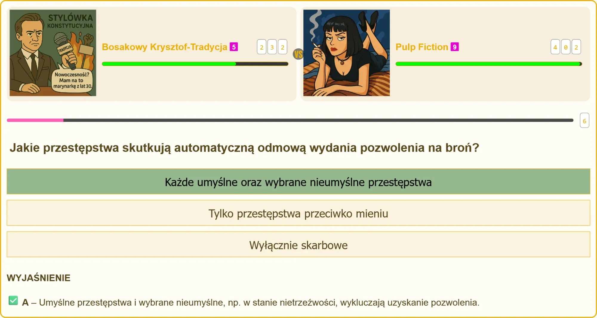 Pozwolenie na broń - jakie przestępstwa dyskwalifikują?