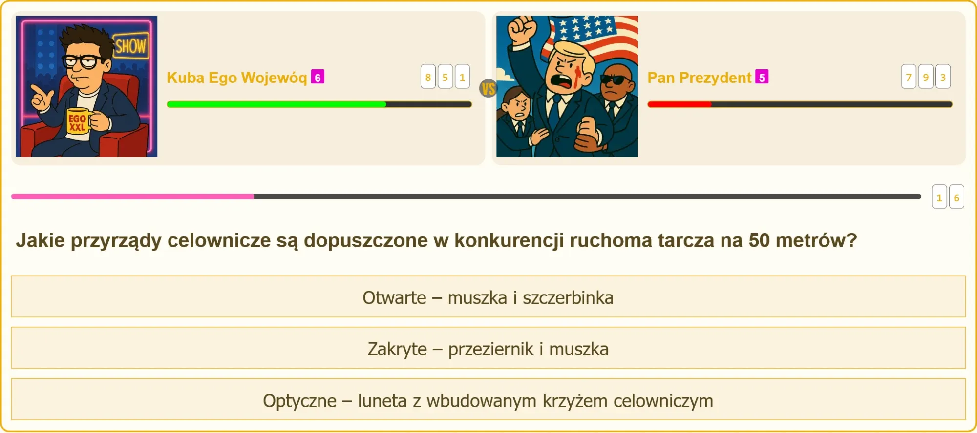 Przyrządy celownicze w strzelectwie sportowym