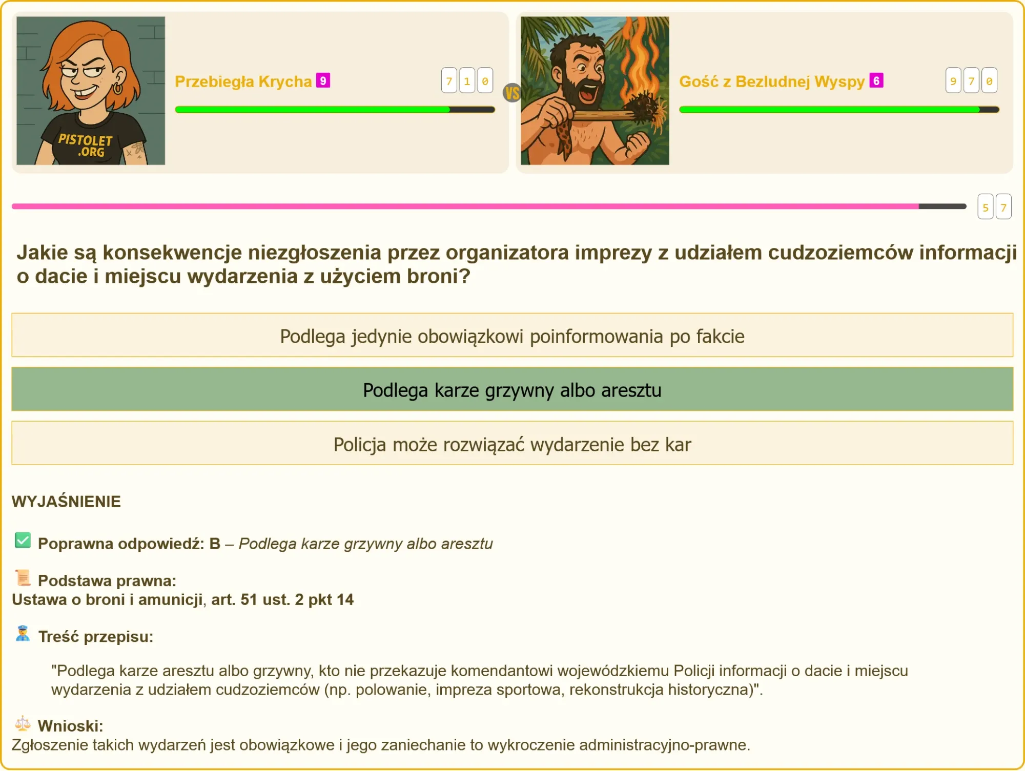 Sądowy wyrok – kara grzywny lub aresztu za niezgłoszenie wydarzenia