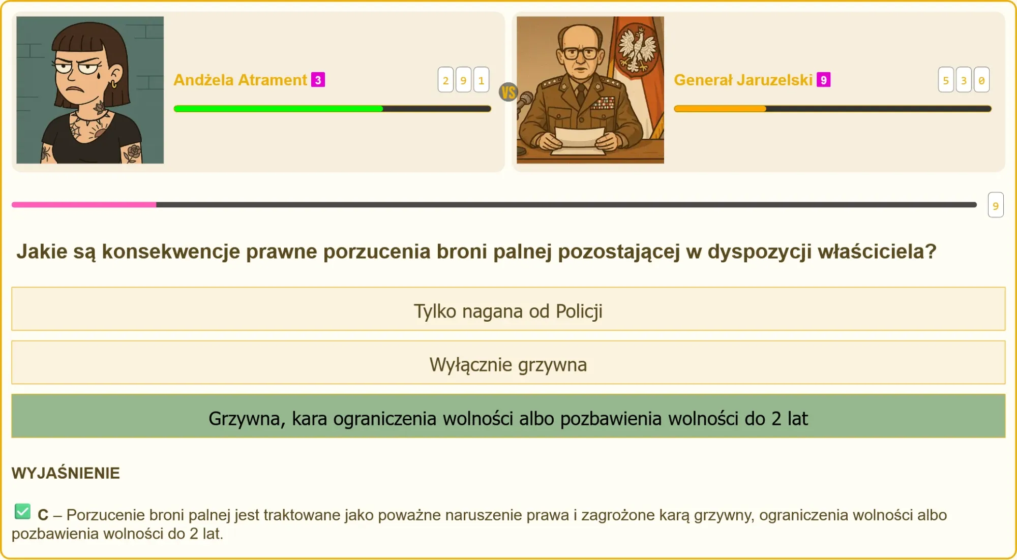 Konsekwencje porzucenia broni palnej – infografika
