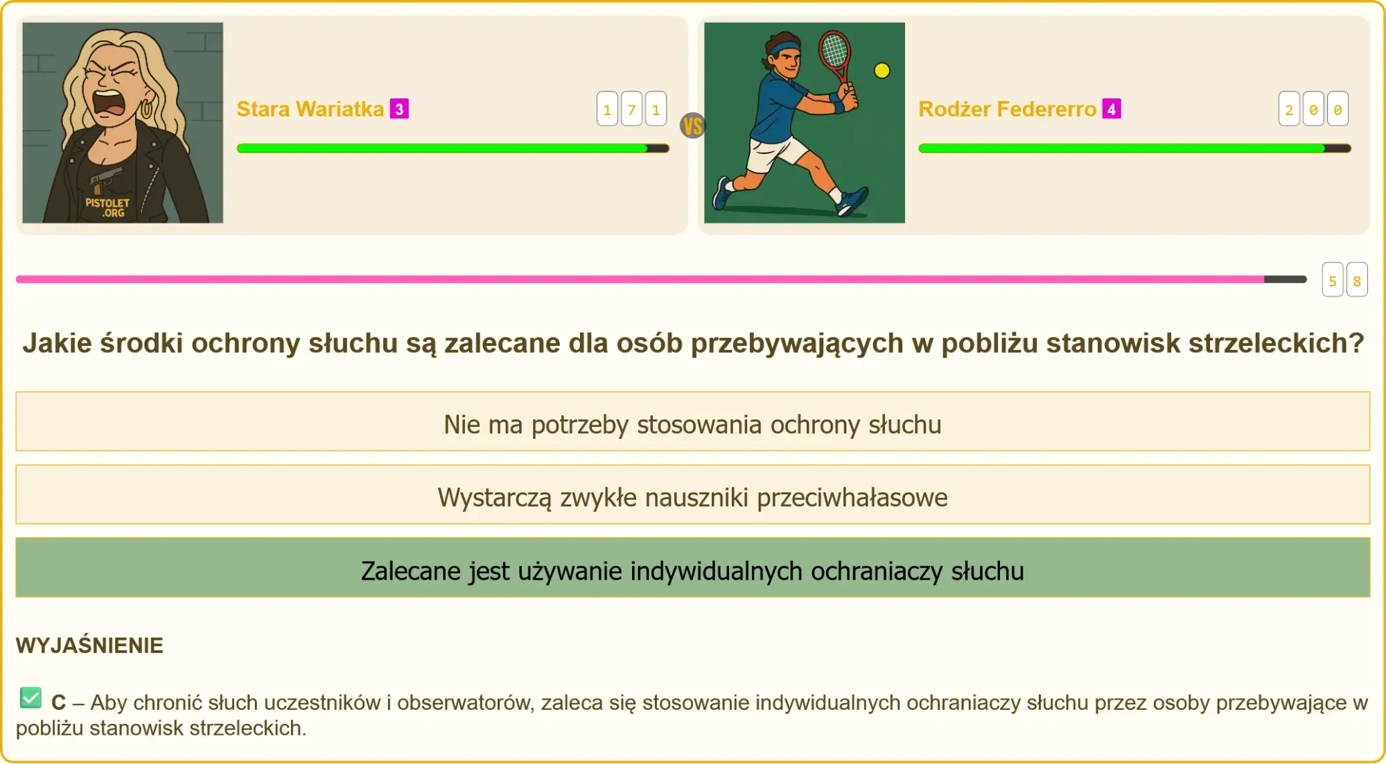 Różne rodzaje ochronników słuchu dla strzelców