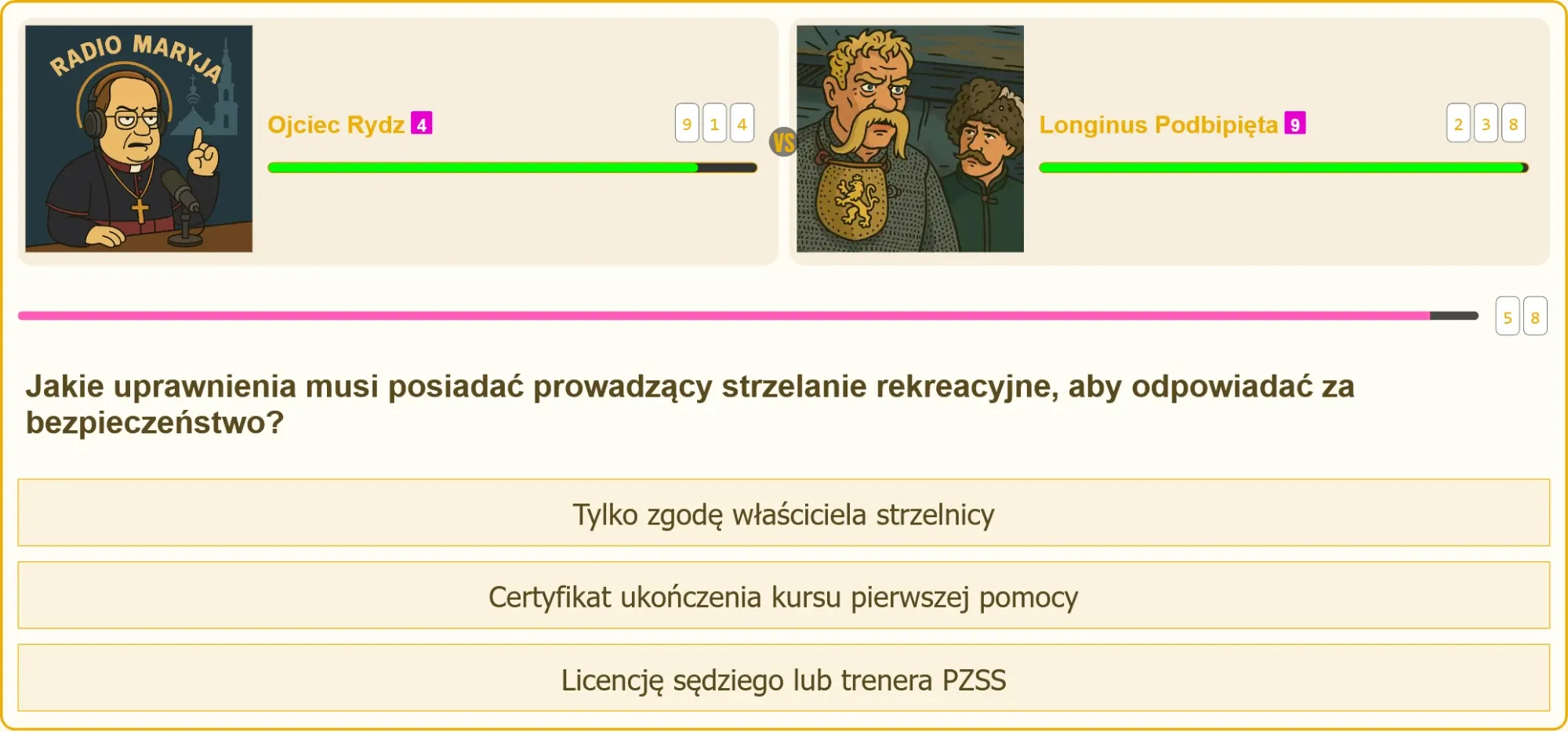 Prowadzący strzelanie rekreacyjne na strzelnicy