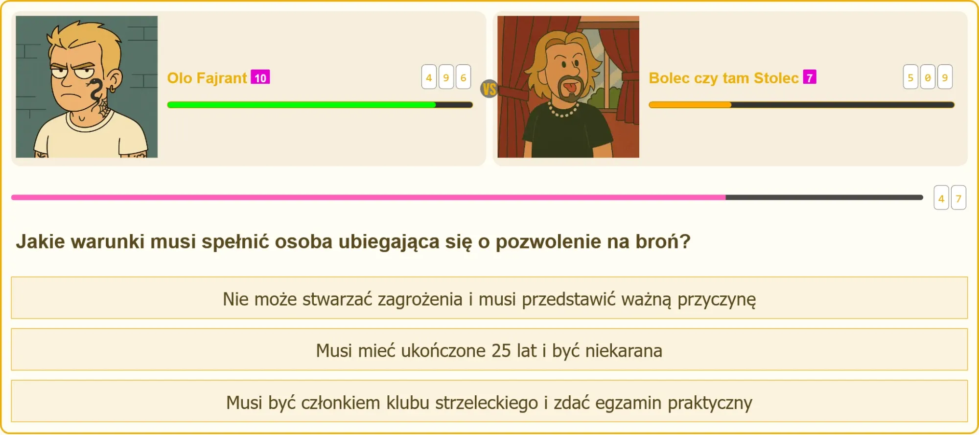 Pozwolenie na broń - wymagania i warunki