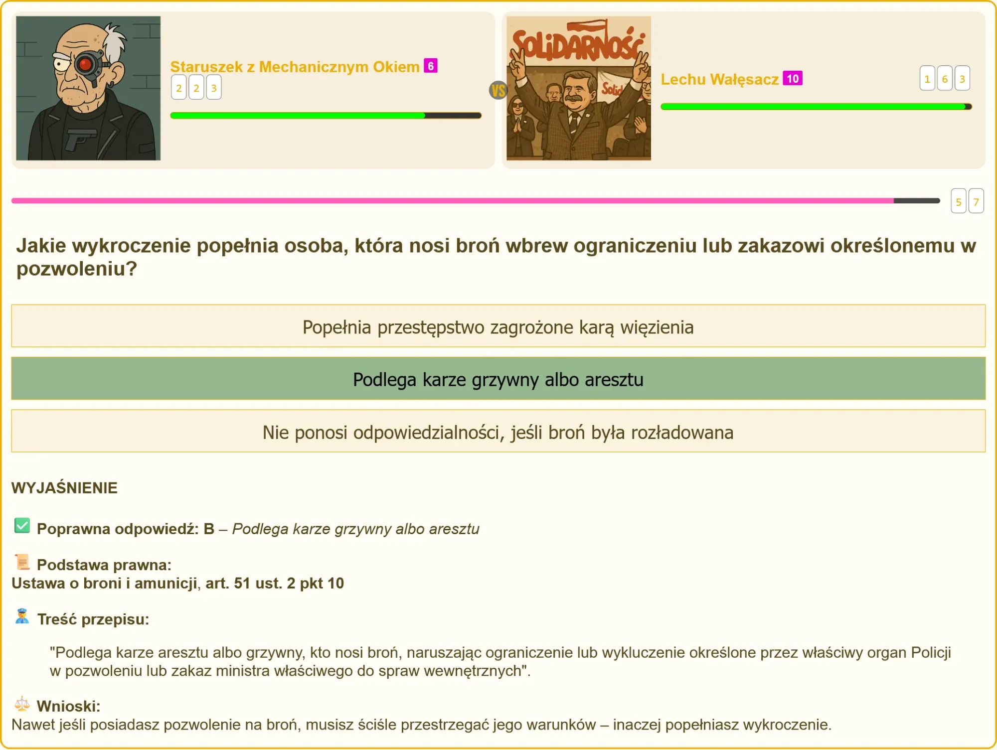 Przepisy dotyczące noszenia broni palnej w Polsce