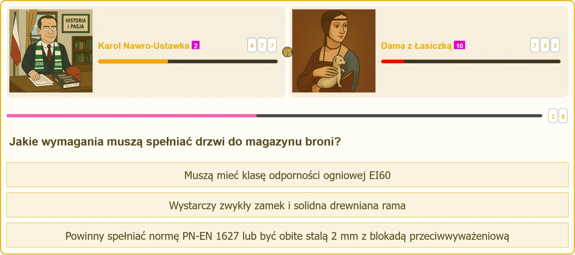 Drzwi magazynu broni spełniające normy bezpieczeństwa