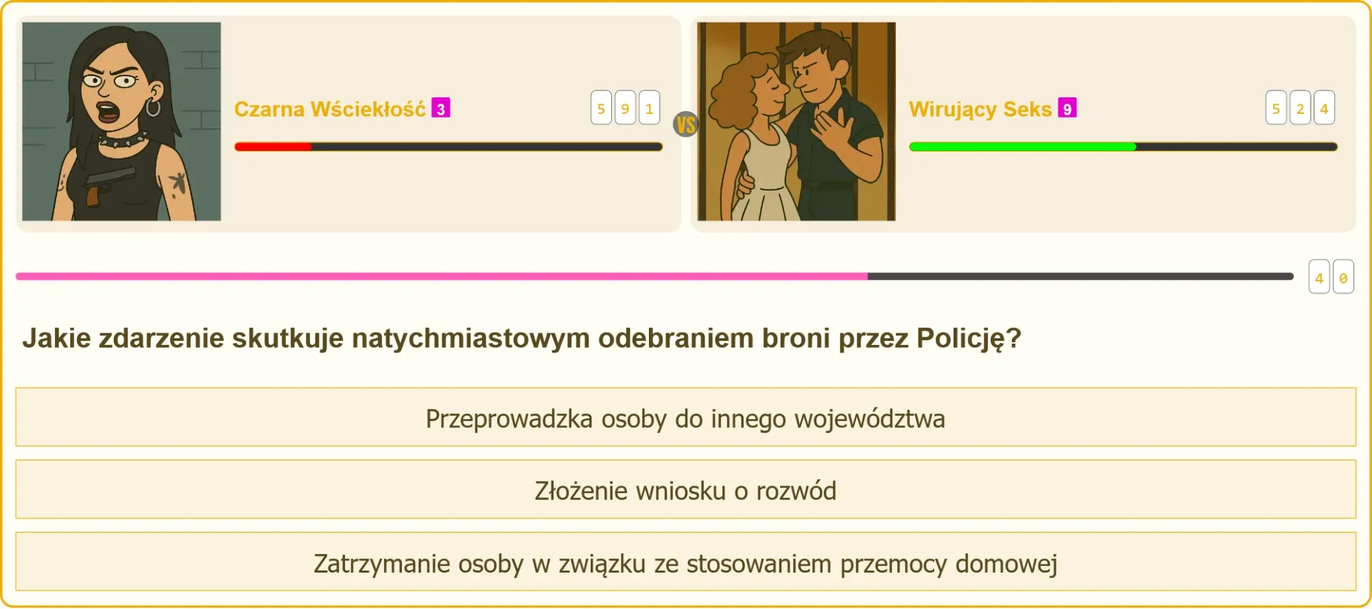 Policja odbiera broń – sytuacje interwencyjne