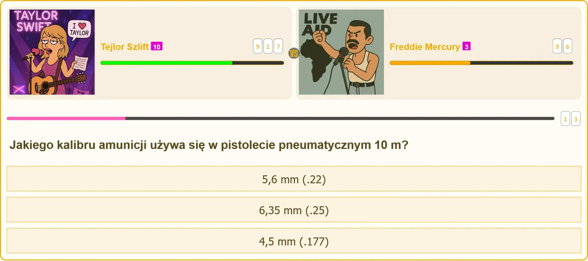 Pistolet pneumatyczny 10 m z amunicją 4,5 mm