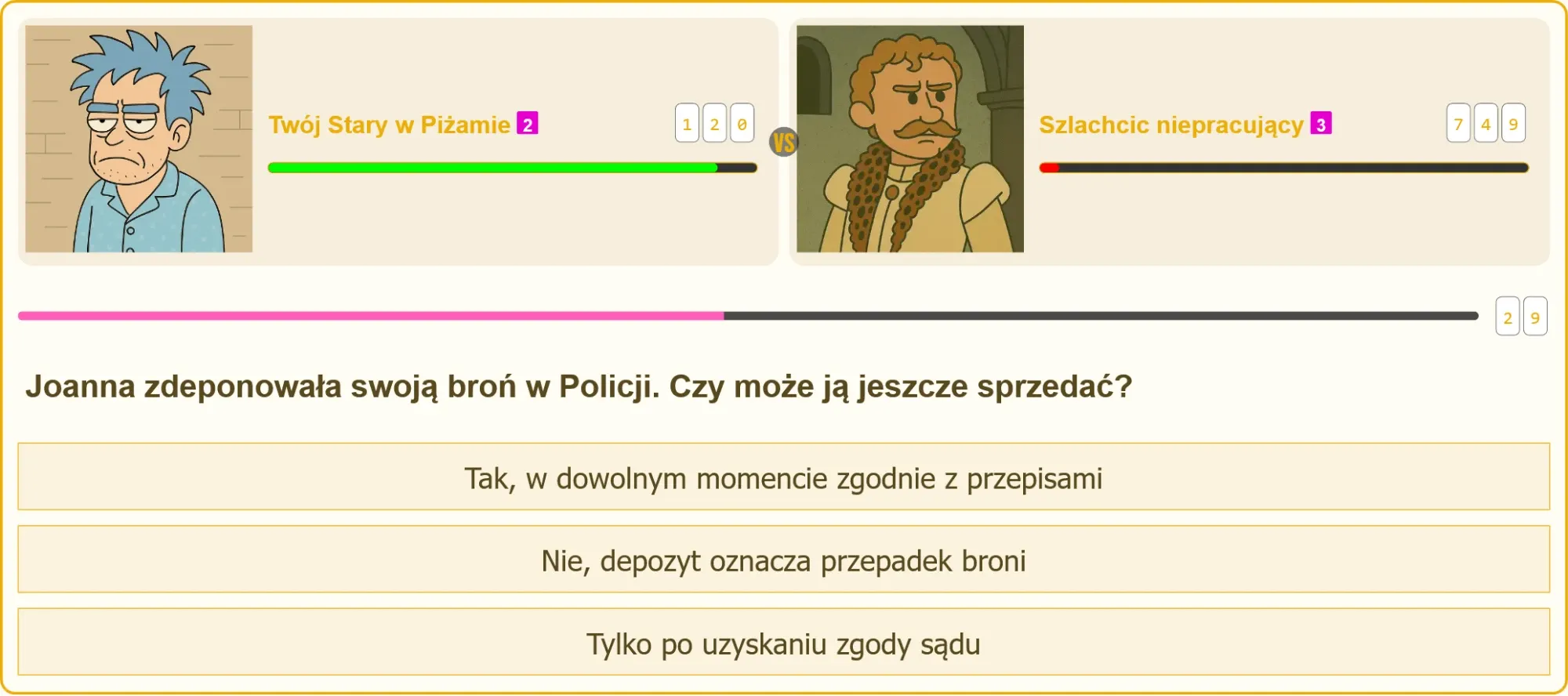 Pistolet złożony w depozycie policji - czy można go sprzedać?