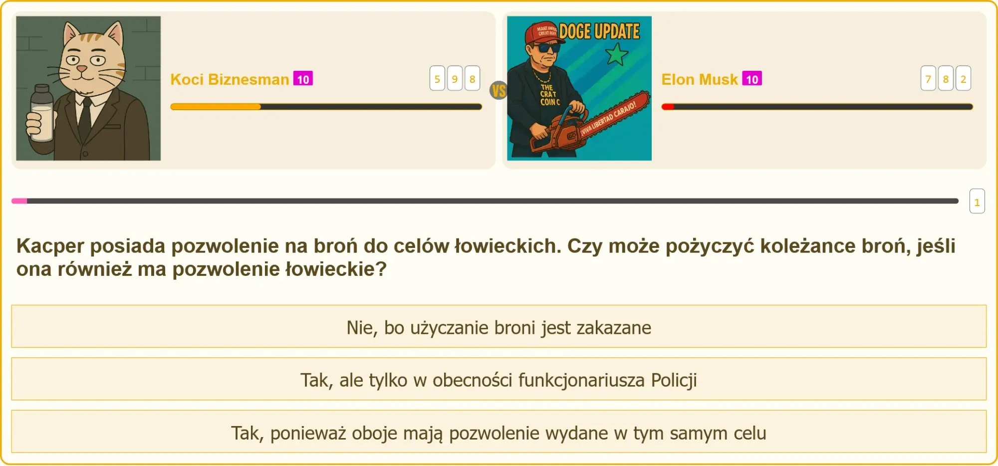 Pozwolenie na broń do celów łowieckich