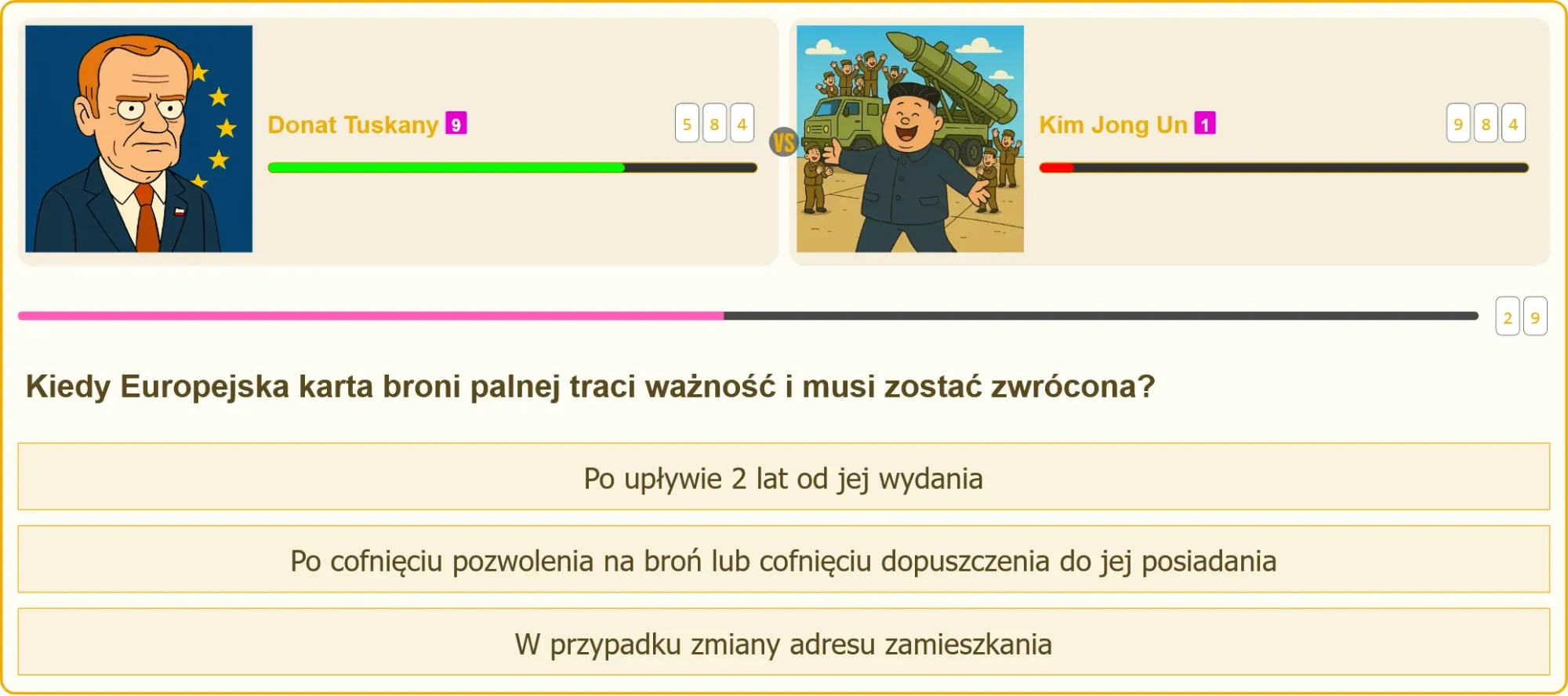 Europejska karta broni palnej - kiedy traci ważność?
