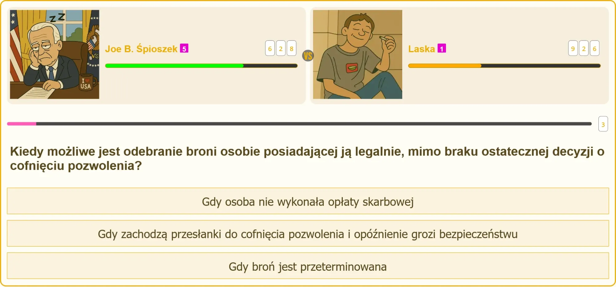 Policja odbiera broń w sytuacji zagrożenia bezpieczeństwa