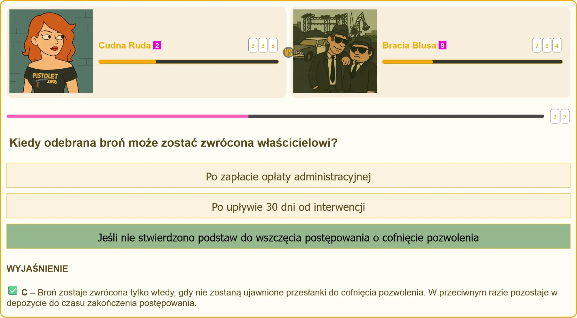 Broń w depozycie – kiedy zostanie zwrócona właścicielowi?