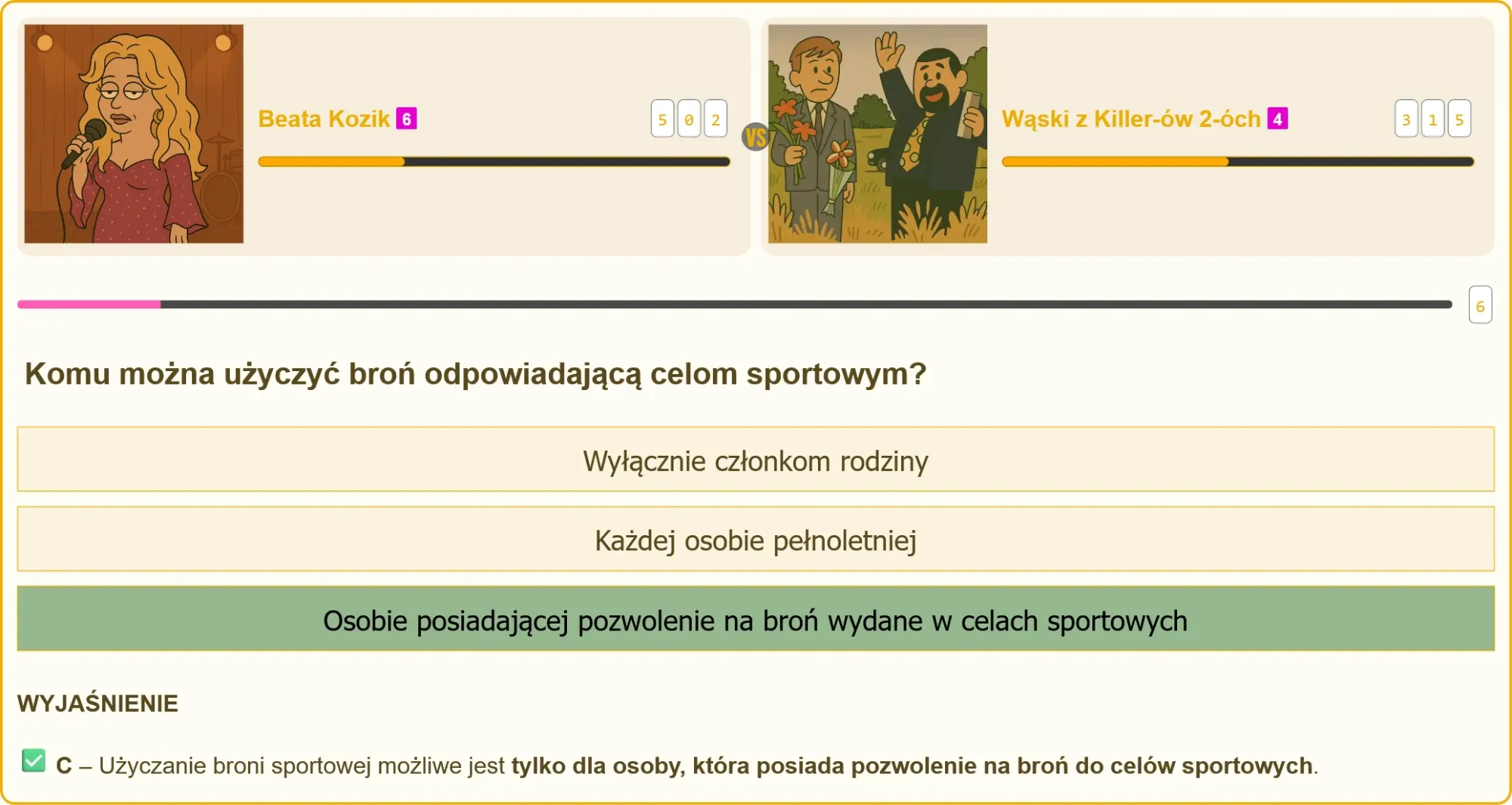 Broń sportowa i pozwolenie na broń