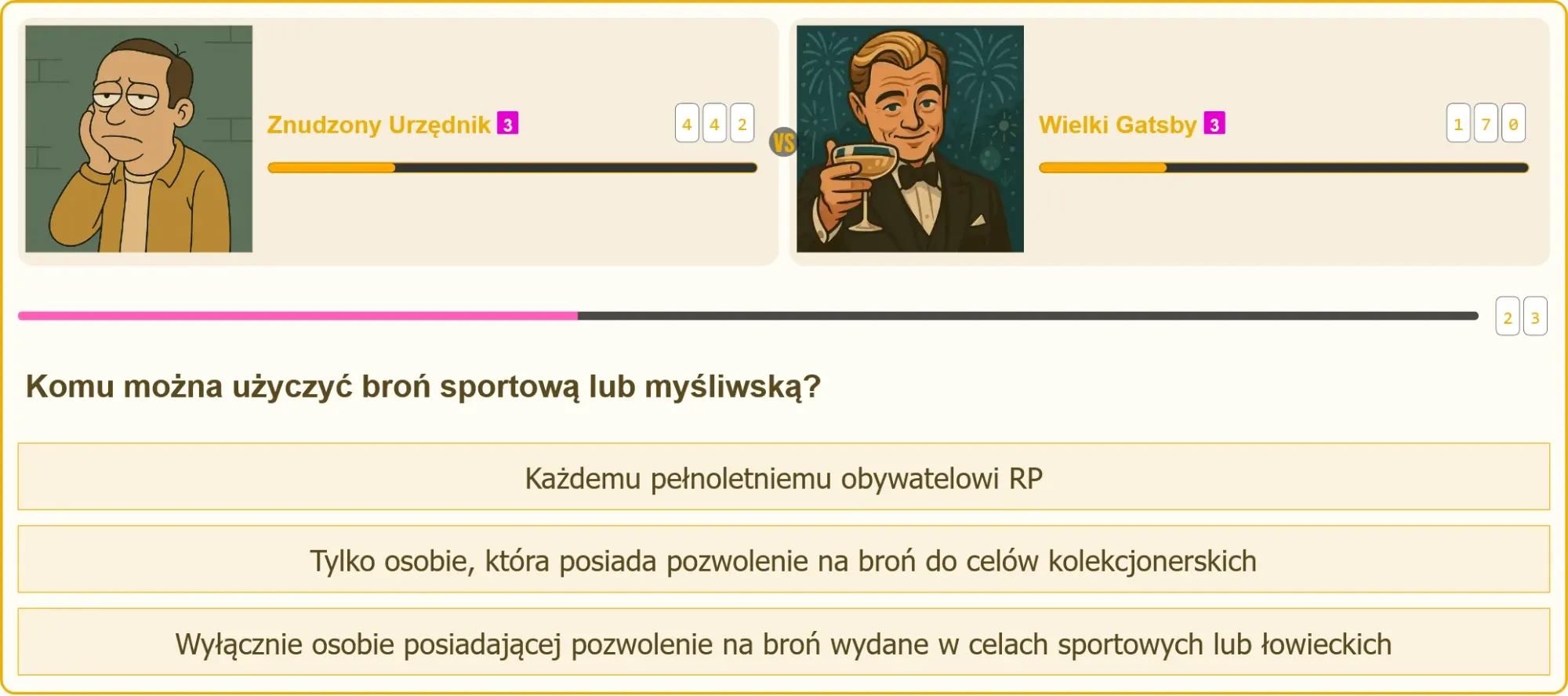 Egzamin na patent strzelecki - pytanie o użyczenie broni
