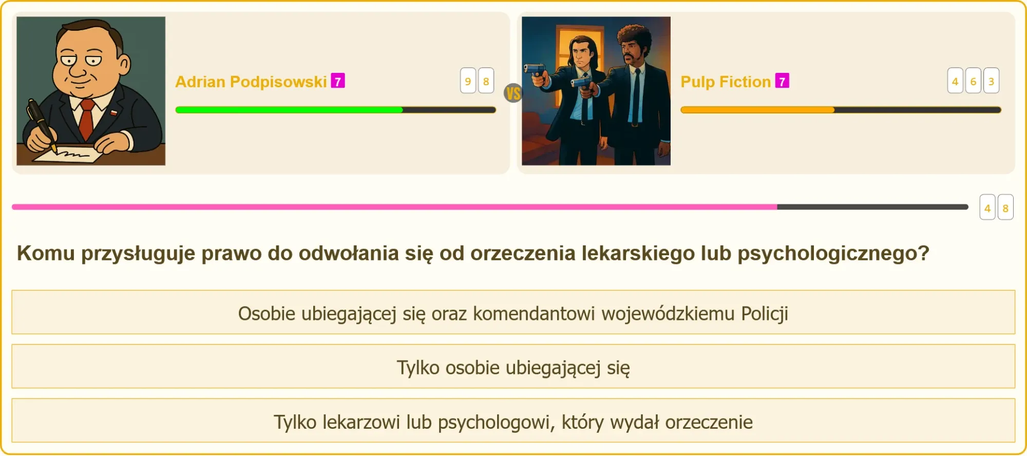 Odwołanie od orzeczenia lekarskiego na patent strzelecki