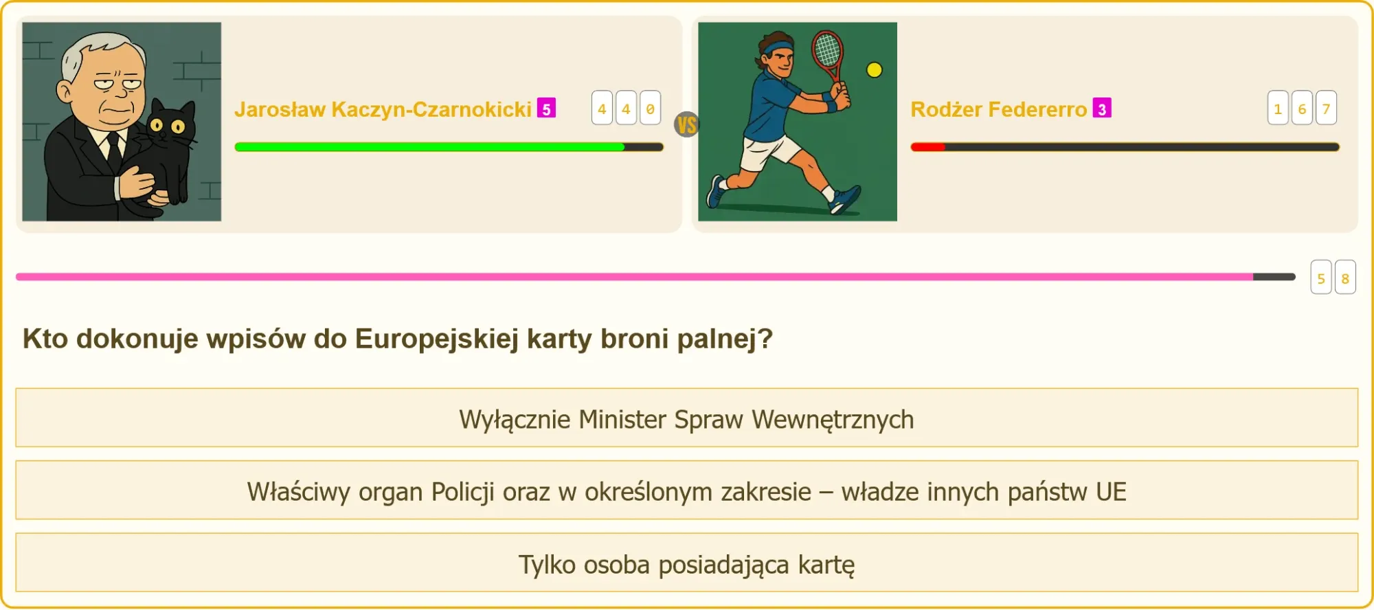 Pojedynek wiedzy na patent strzelecki - kto dokonuje wpisów do Europejskiej karty broni palnej