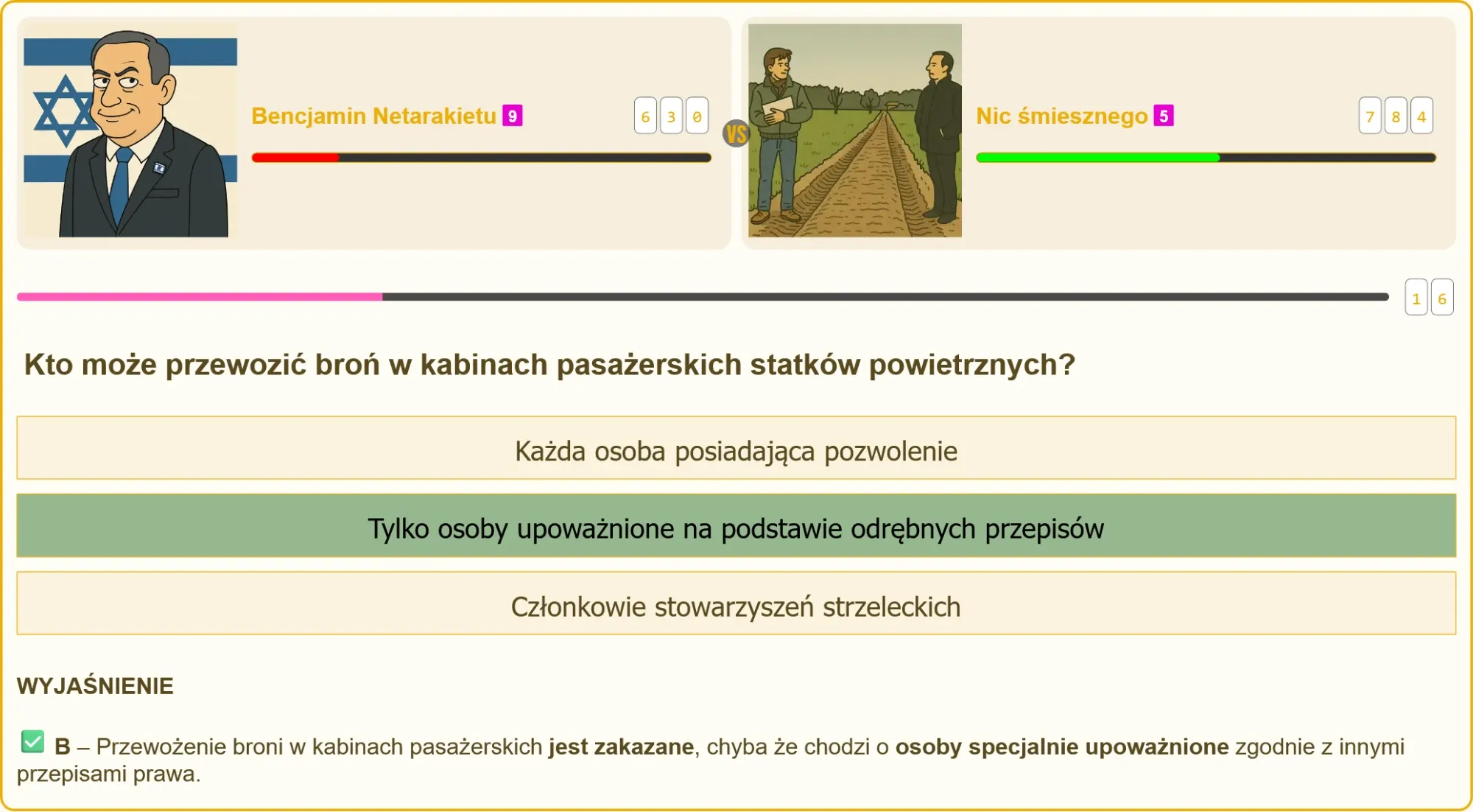 Przewóz broni w samolocie - przepisy