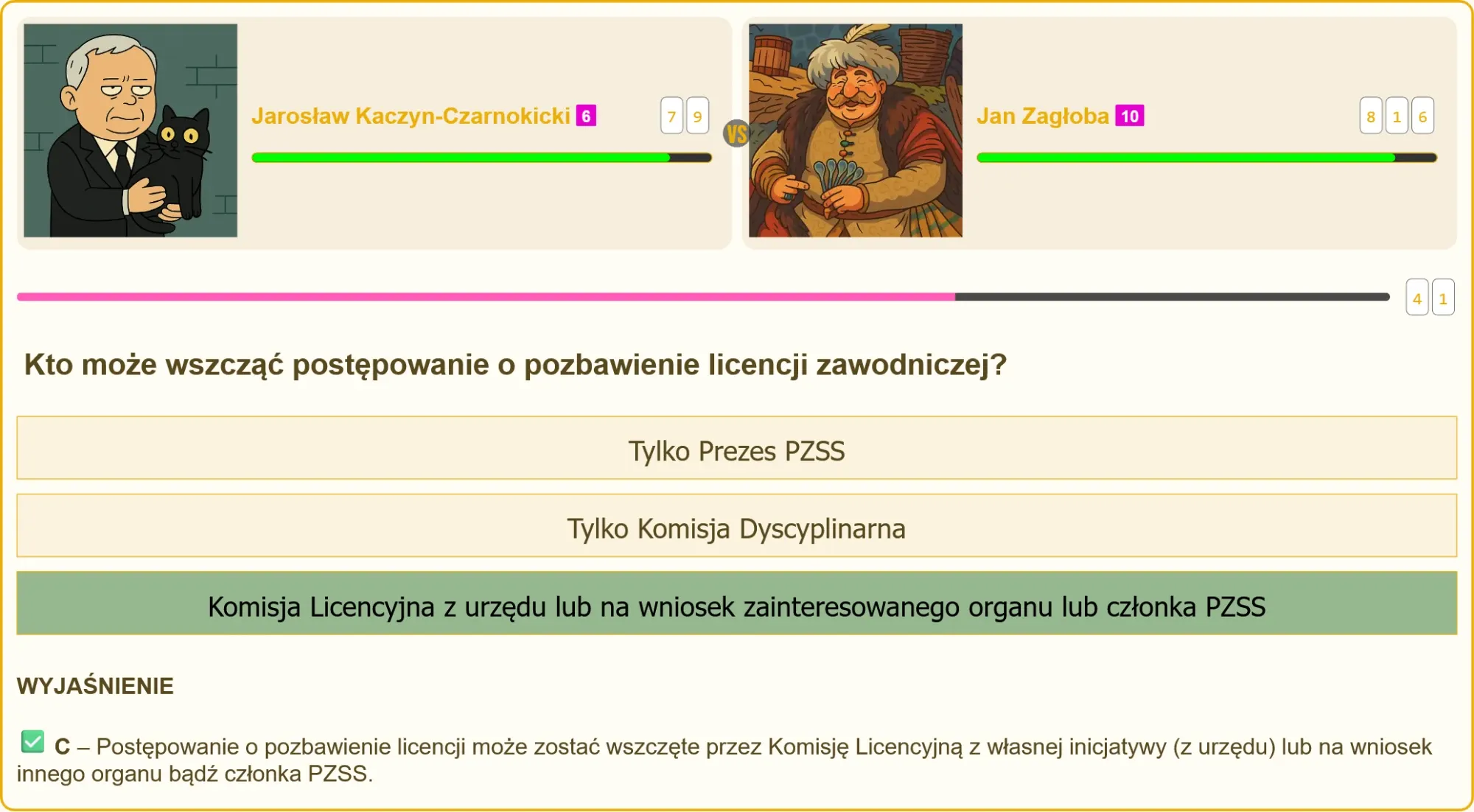 Egzamin na patent strzelecki - pytania testowe