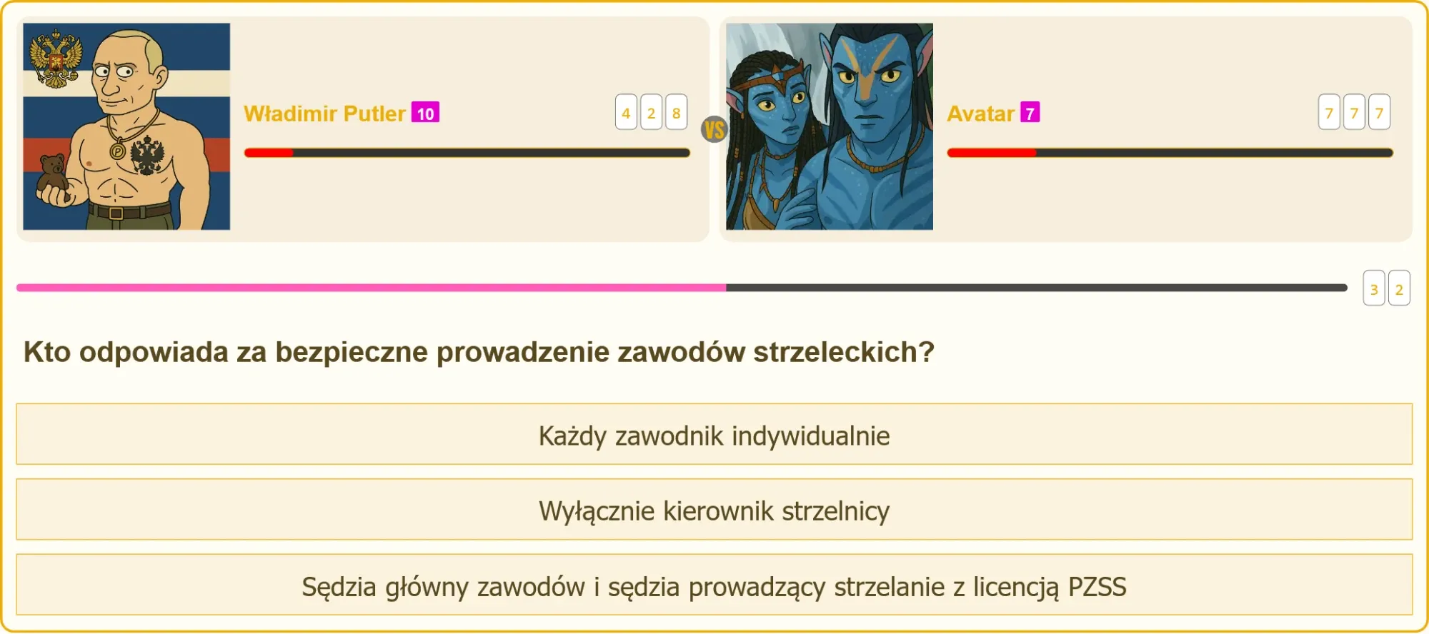 Zawody strzeleckie na strzelnicy