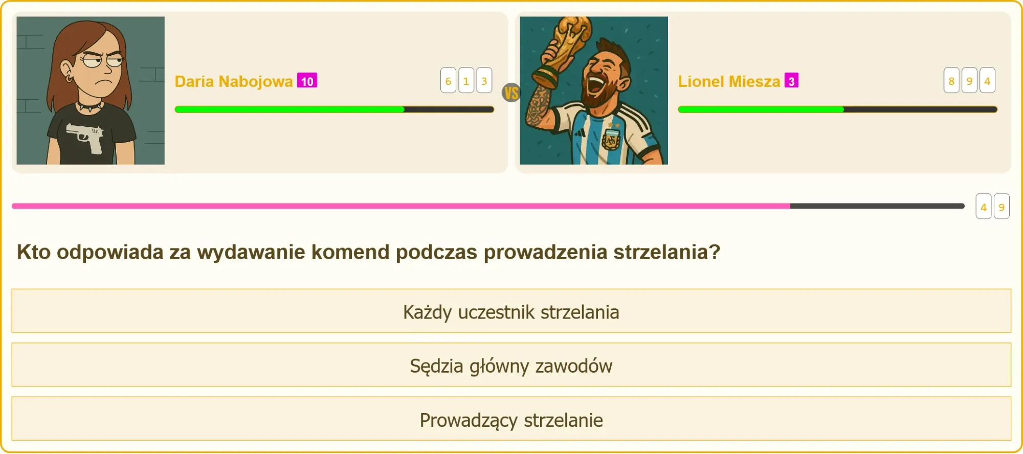 Pojedynek na strzelnicy - test na patent strzelecki