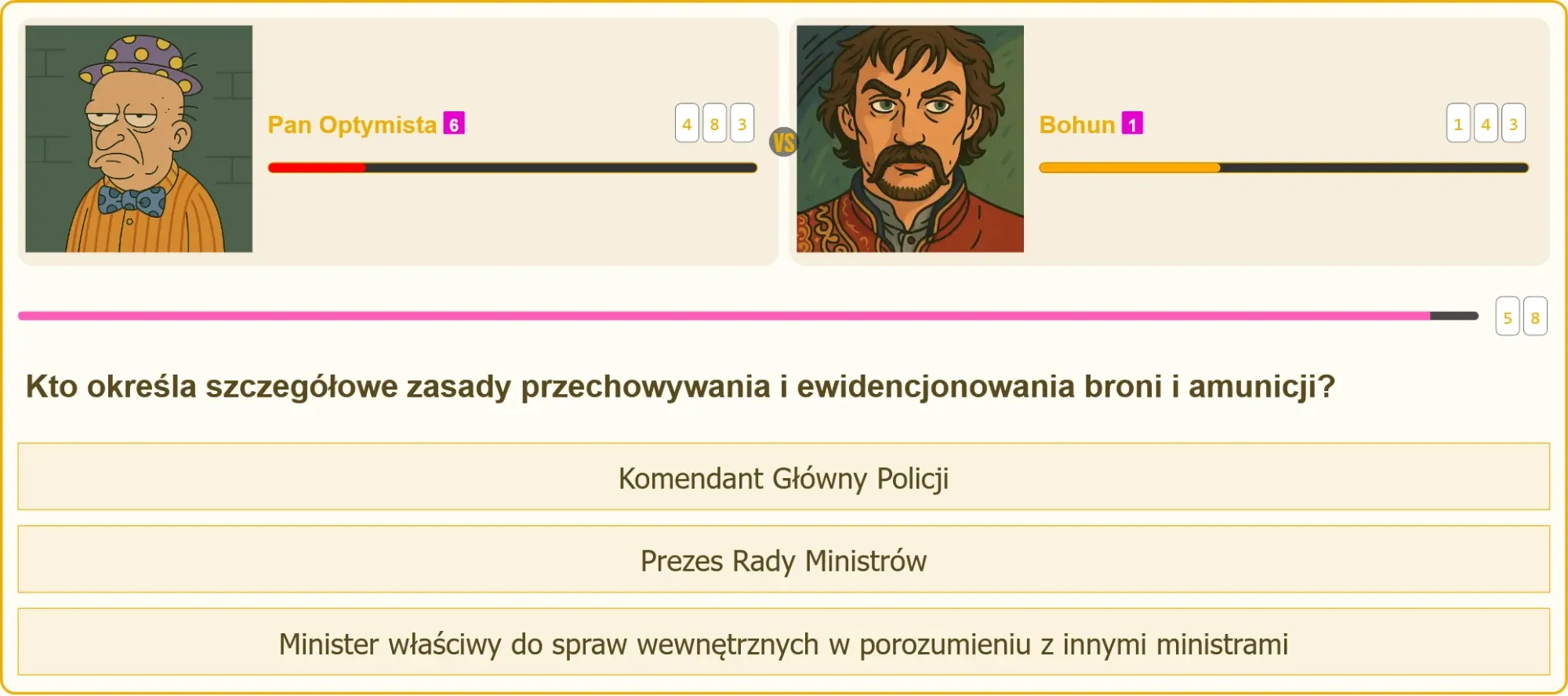 Egzamin na patent strzelecki - pytania testowe