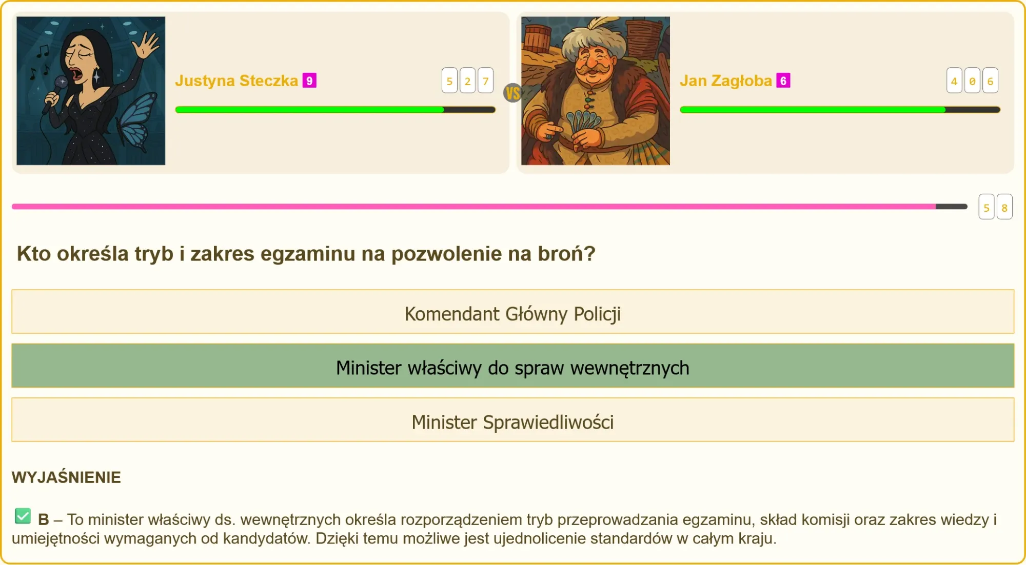 Pojedynek wiedzy - kto wygra w kwestii prawa o broni?