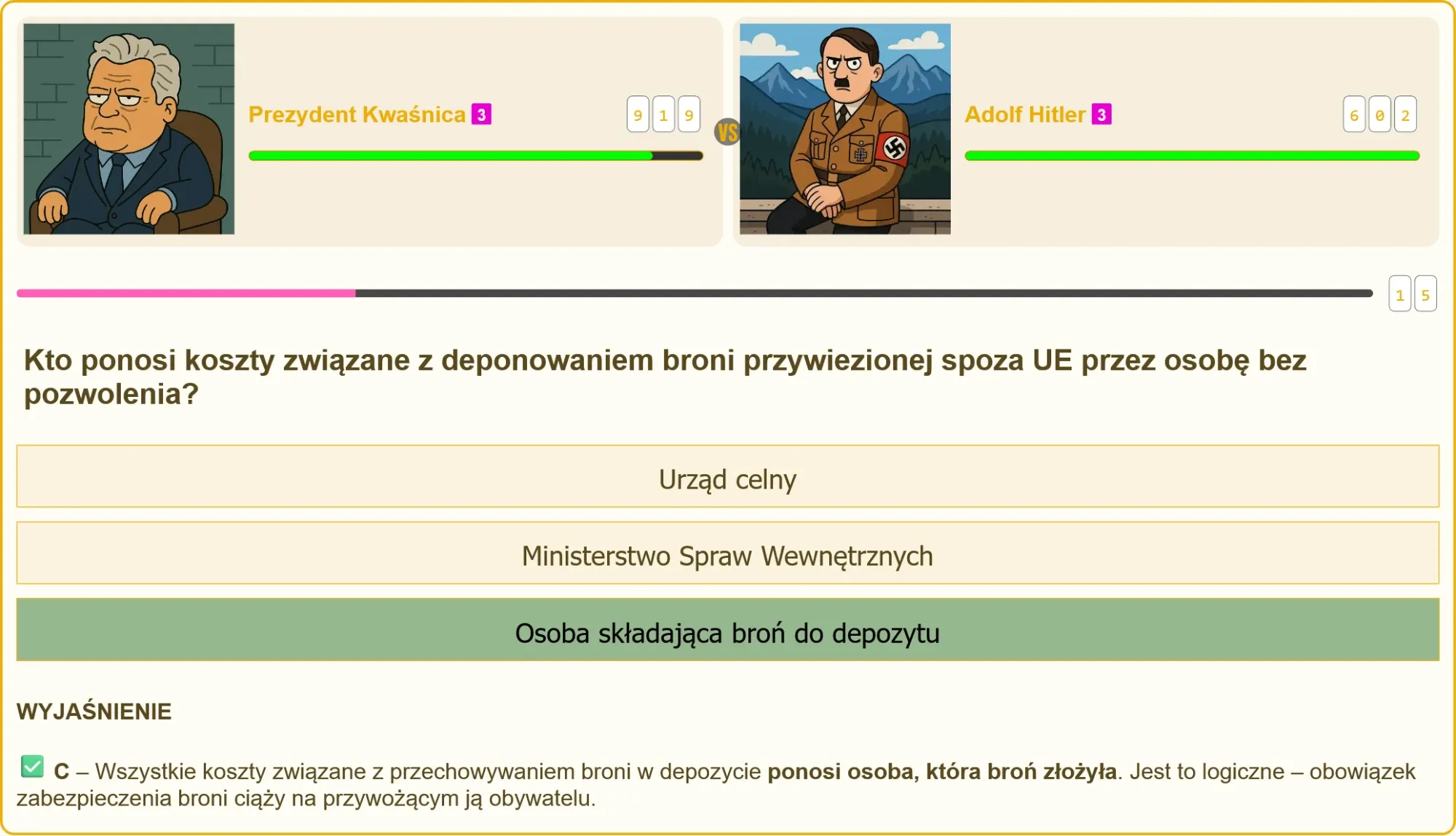 Egzamin na patent strzelecki - pytania i odpowiedzi
