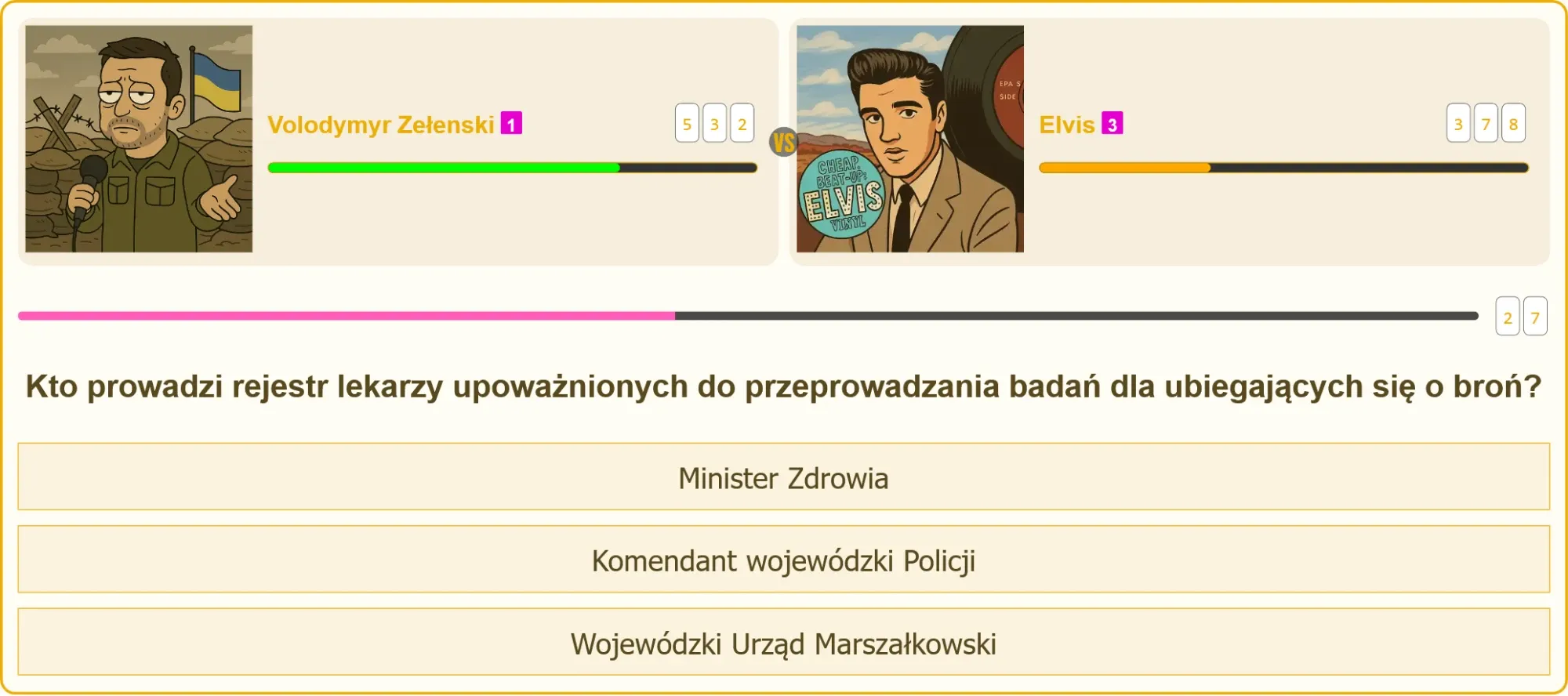 Komendant wojewódzki Policji prowadzący rejestr lekarzy upoważnionych do badań na broń