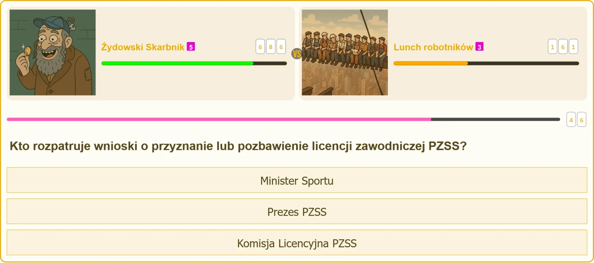 Komisja Licencyjna PZSS przyznająca licencje zawodnicze