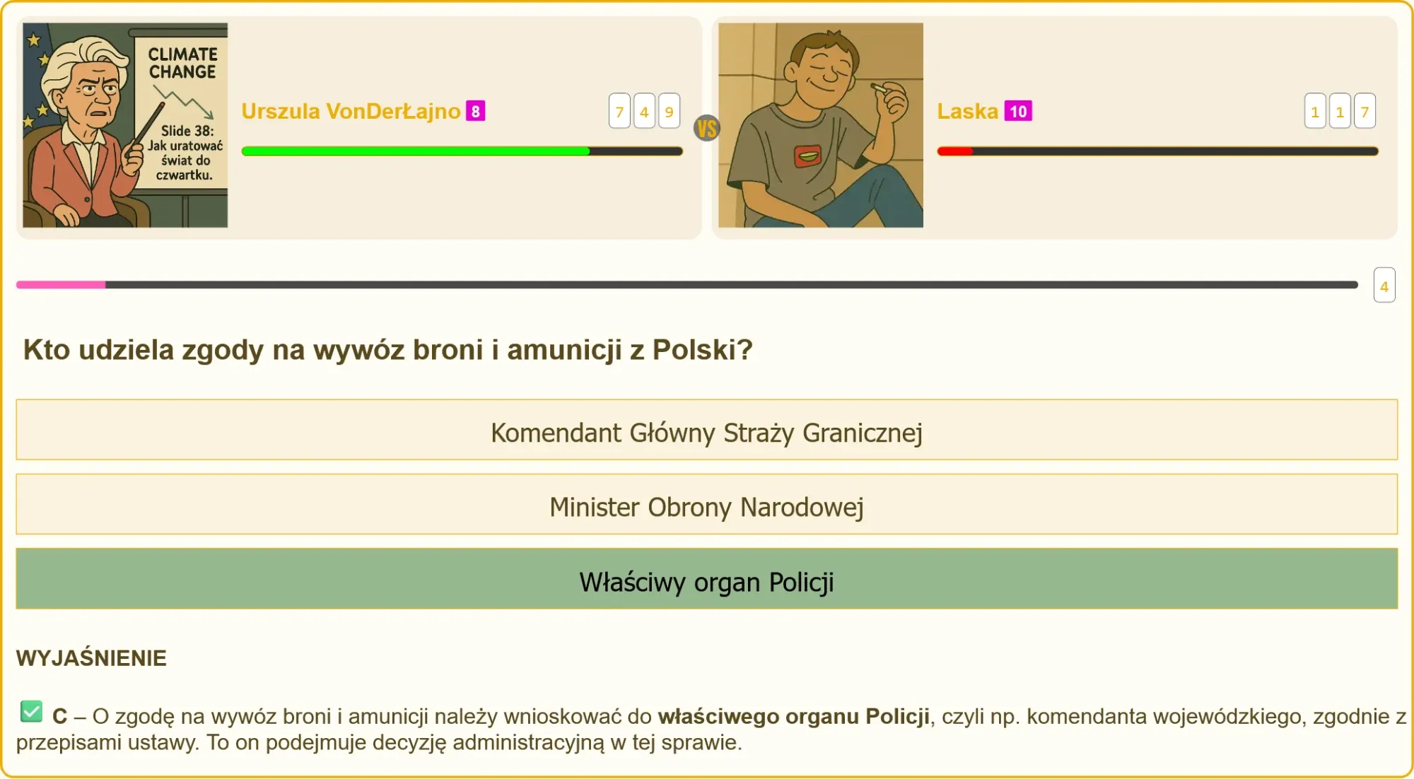 Przygotowanie do egzaminu na patent strzelecki
