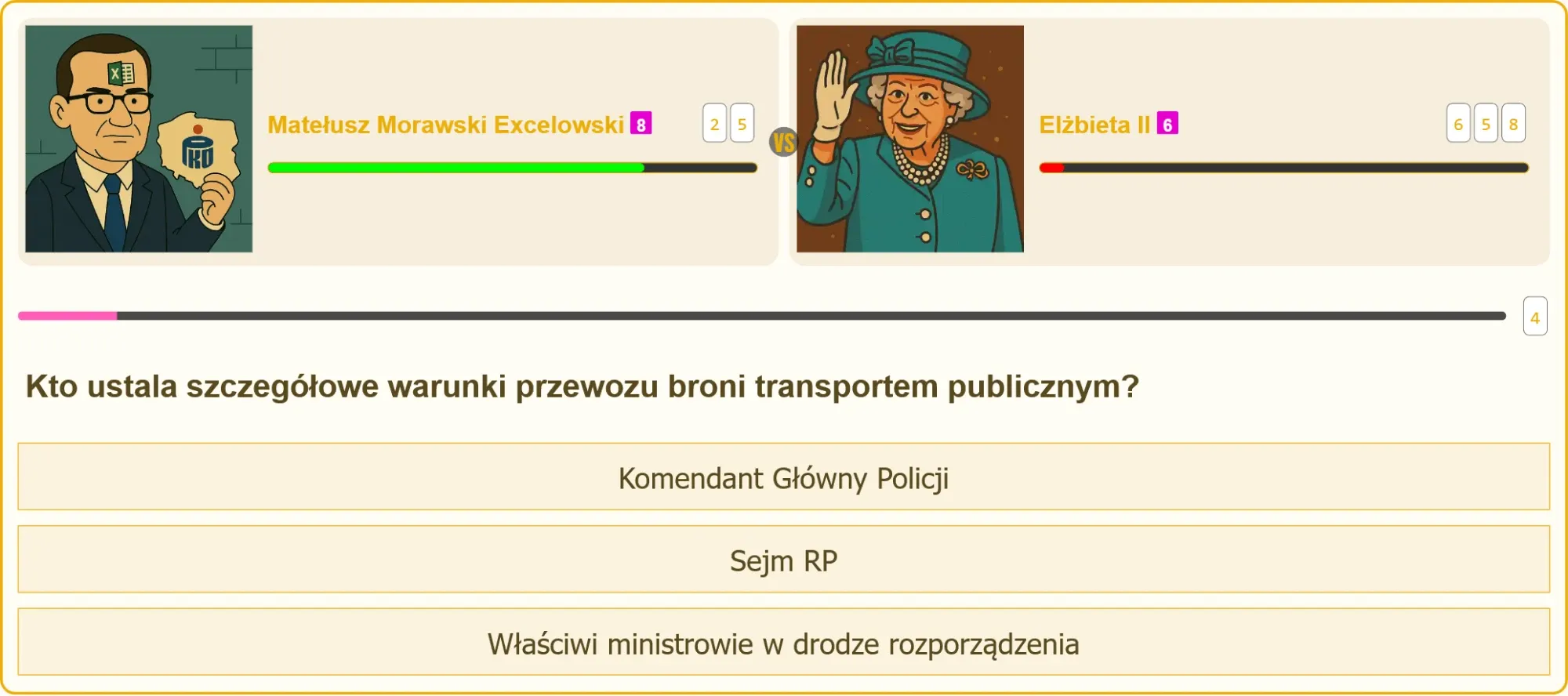 Egzamin na patent strzelecki - pytanie o przewóz broni