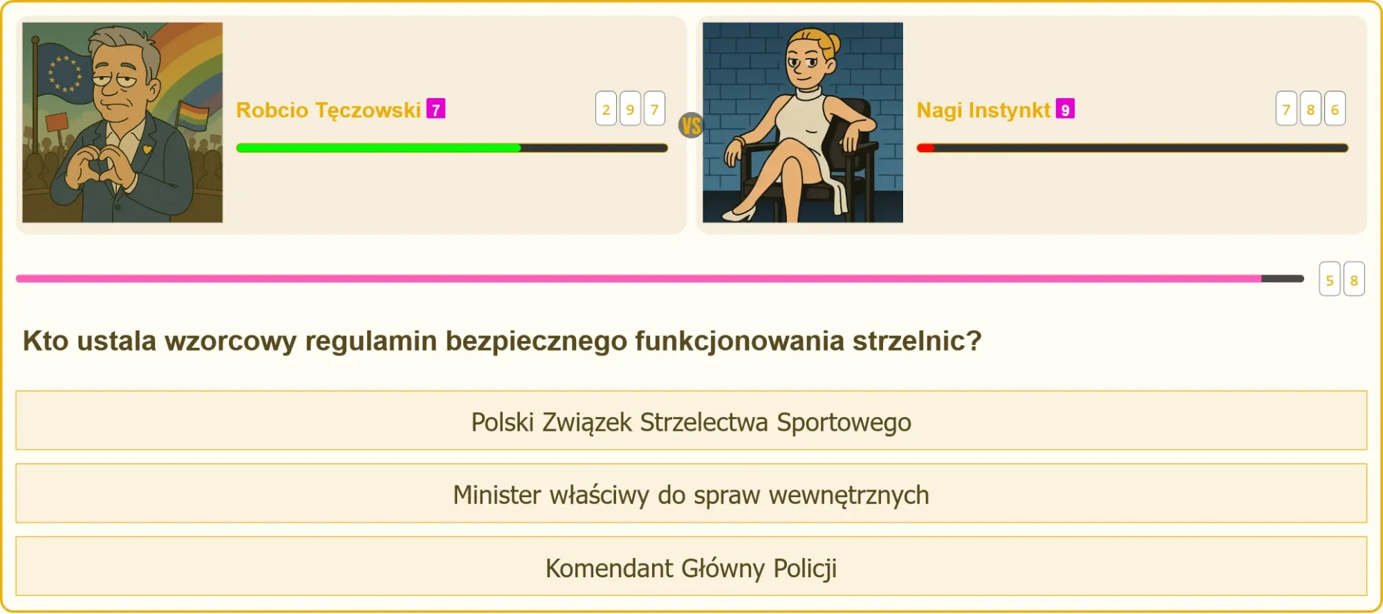 Egzamin na patent strzelecki - pytania testowe