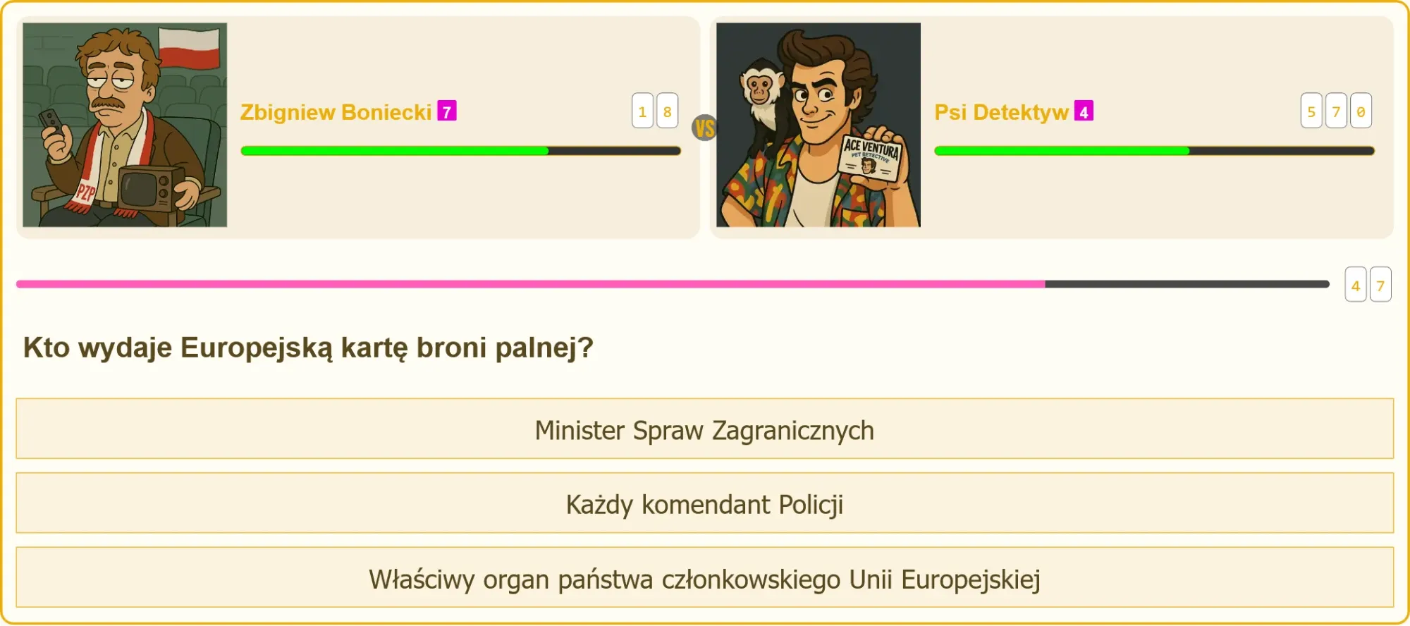 Europejska karta broni palnej - dokument uprawniający do przewożenia broni w UE