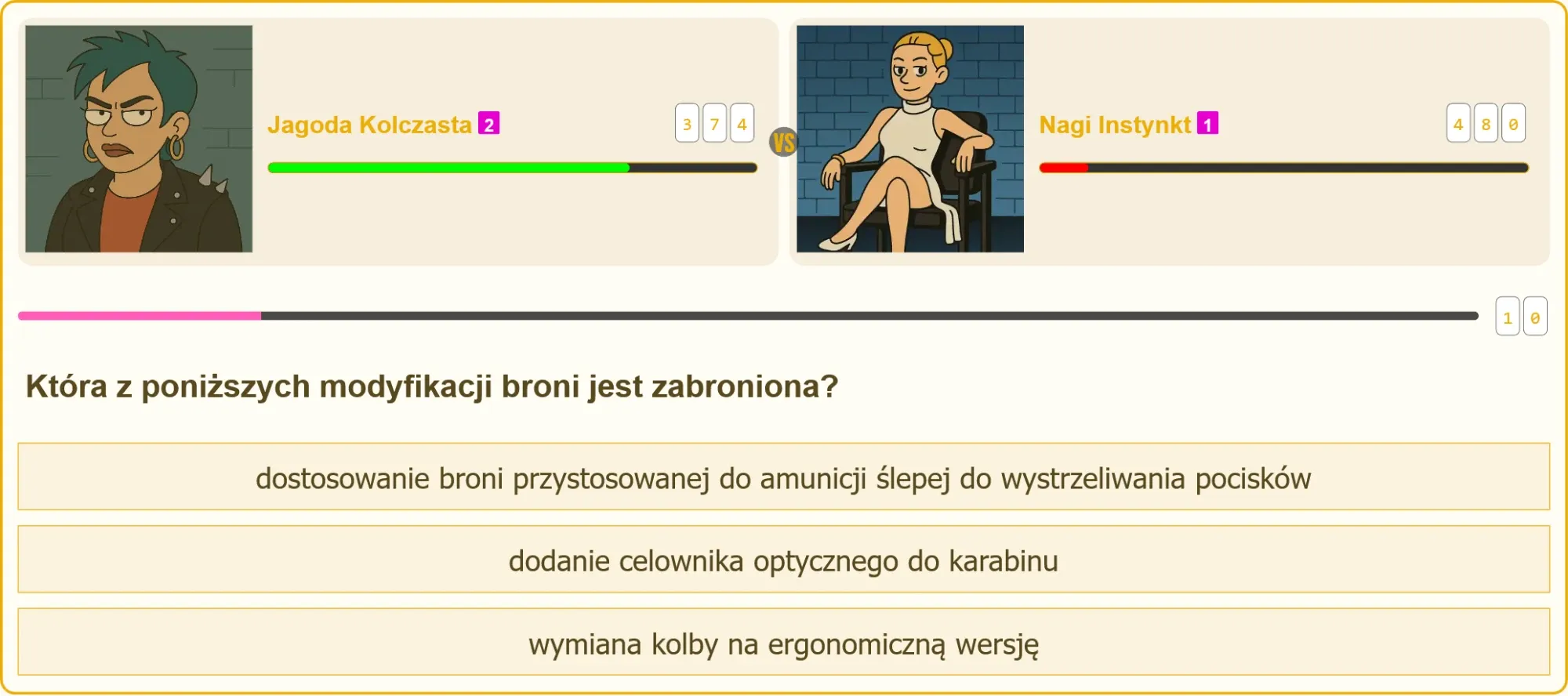 zakazane modyfikacje broni ślepej na ostrą amunicję