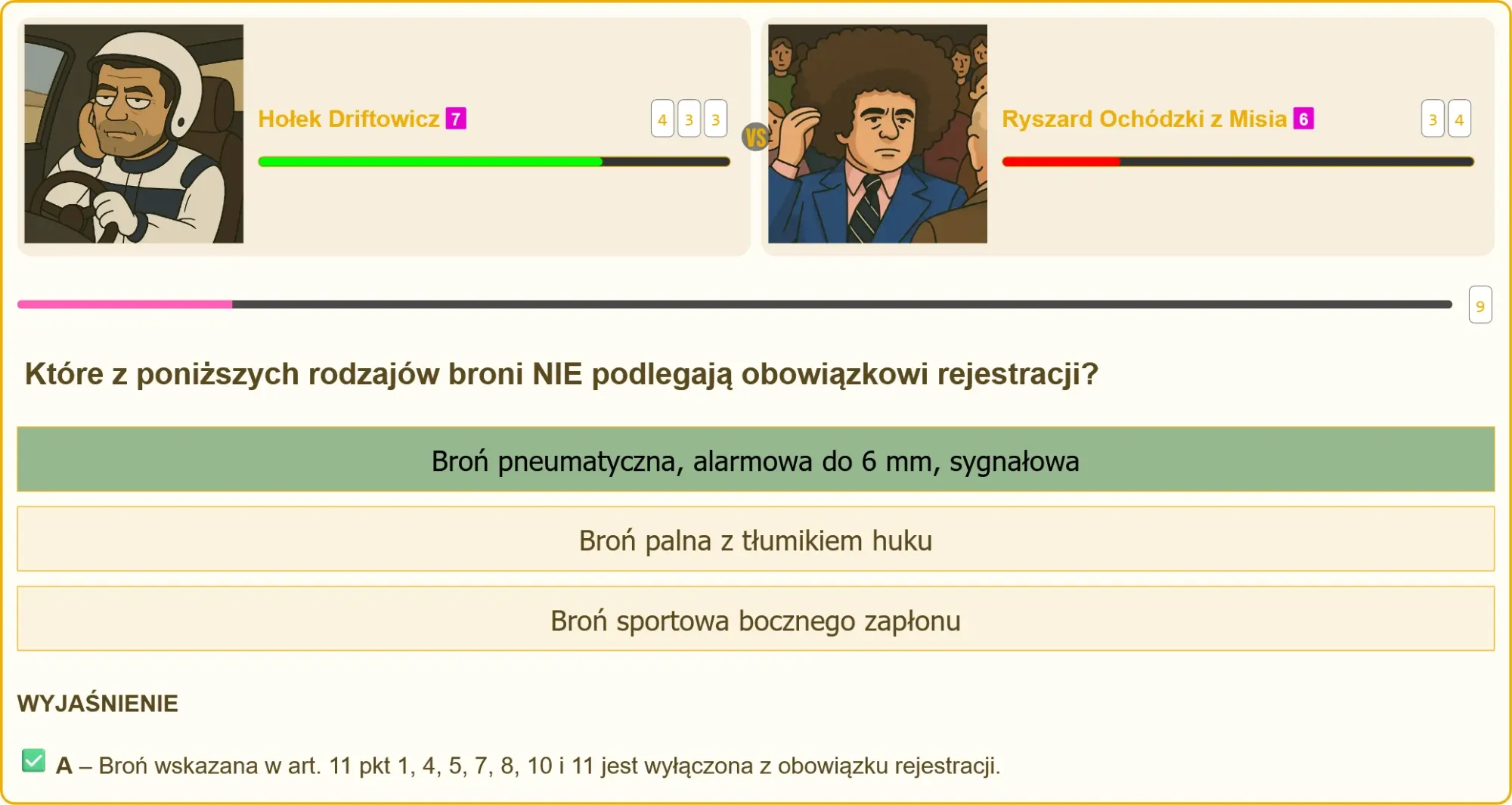 Broń pneumatyczna a obowiązek rejestracji - infografika