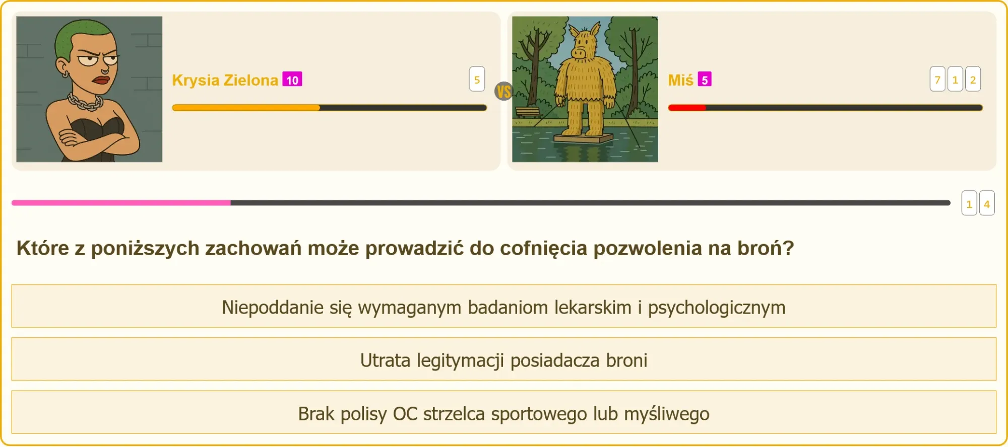 Pojedynek na egzaminie na patent strzelecki - kto wygra?