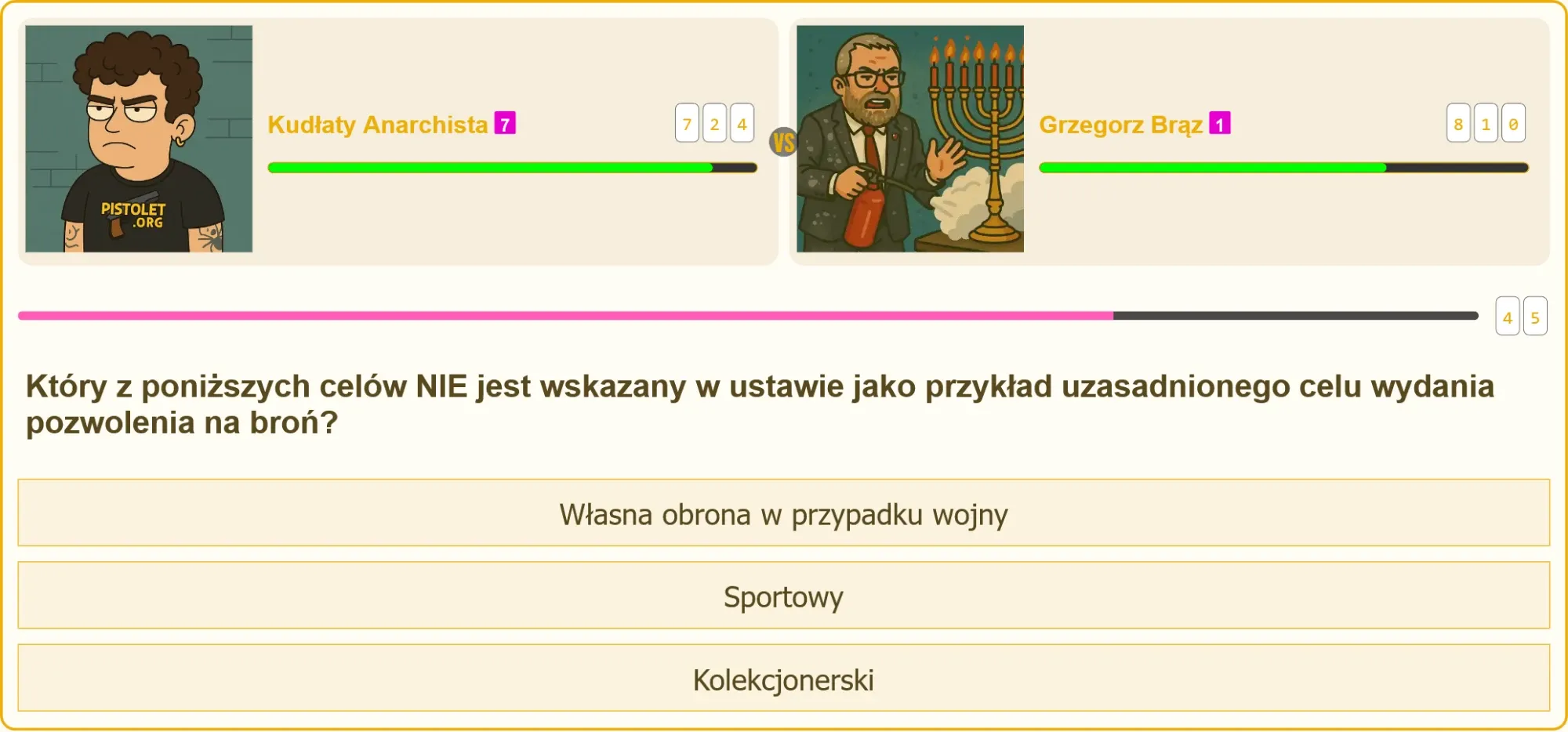 Egzamin na patent strzelecki – pytania testowe
