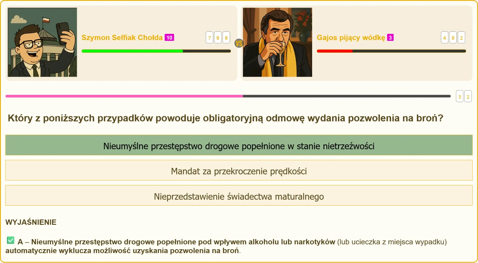 Znak zakazu z symbolem broni i alkoholu
