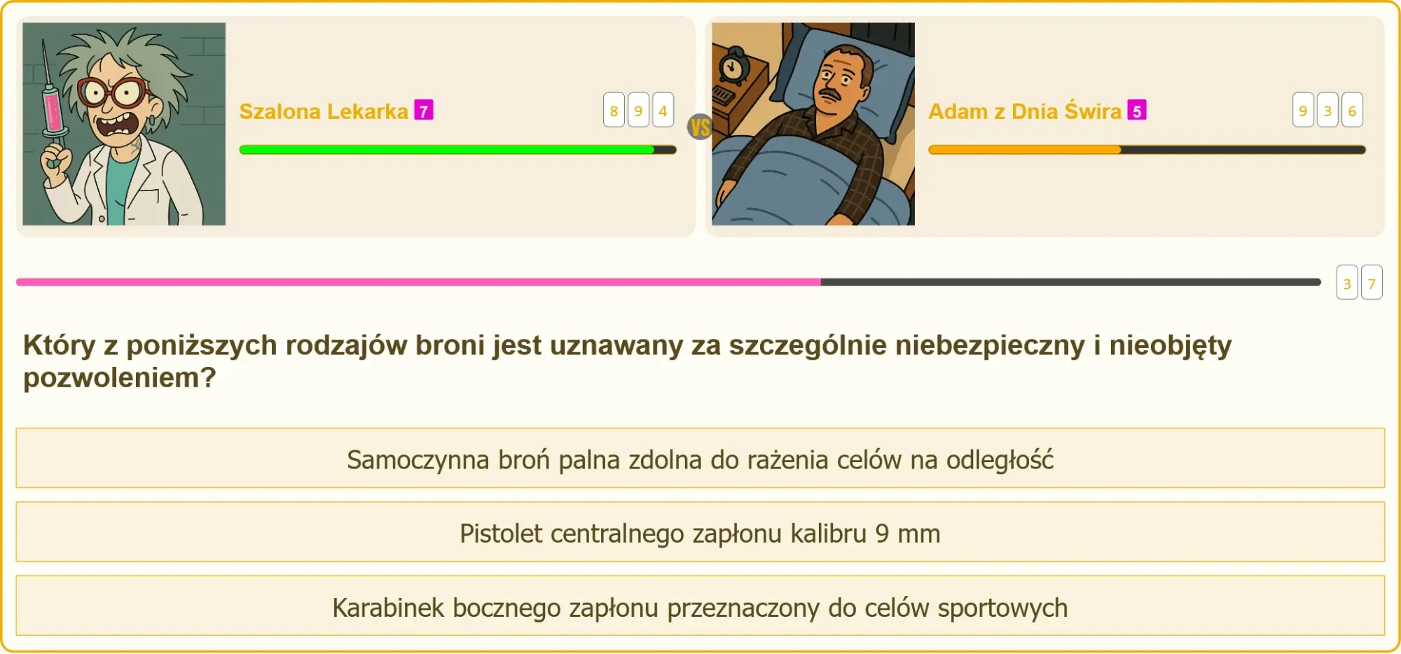Broń palna uznana za szczególnie niebezpieczną