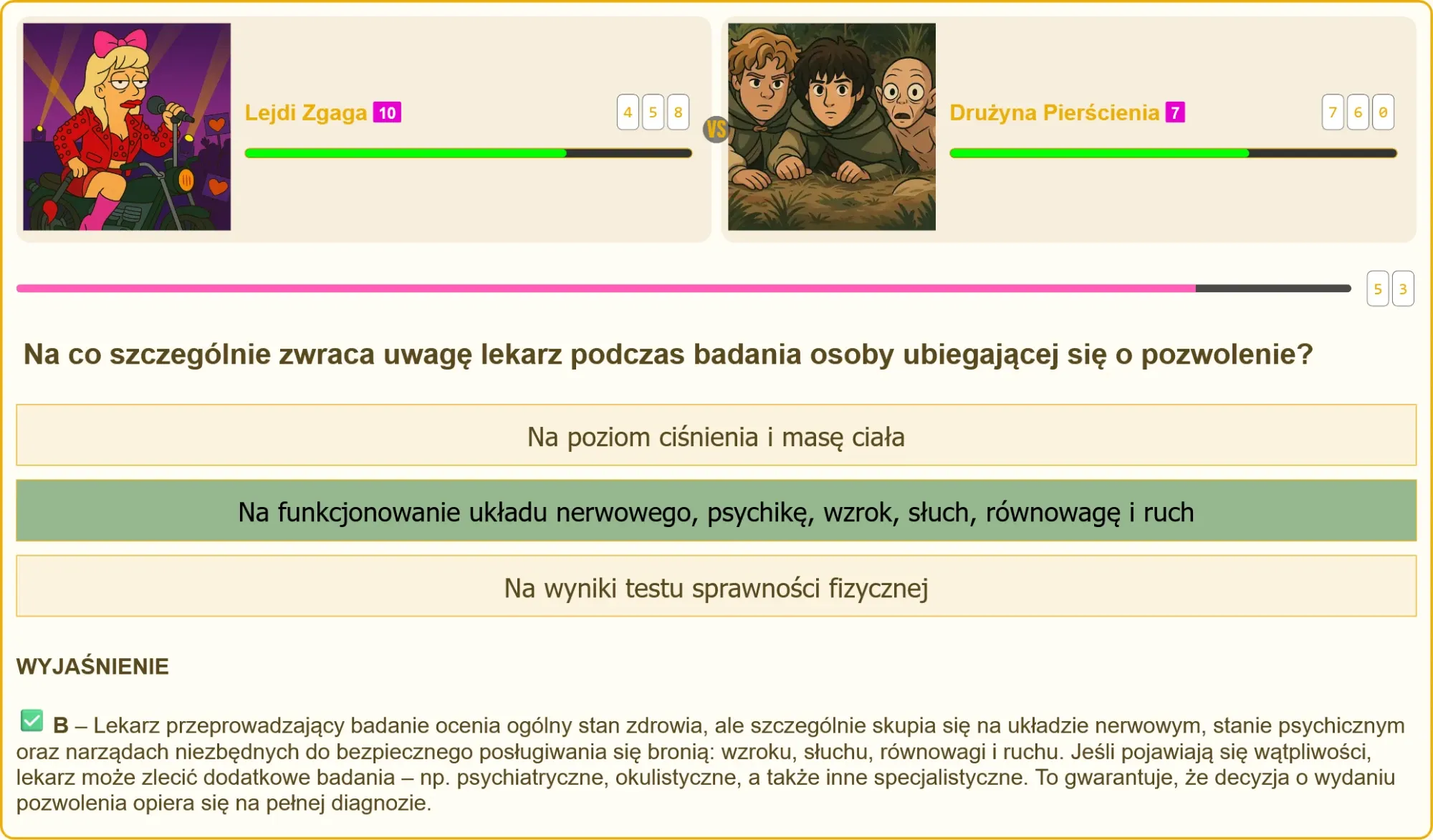 Testy wzroku i słuchu podczas badania na pozwolenie na broń