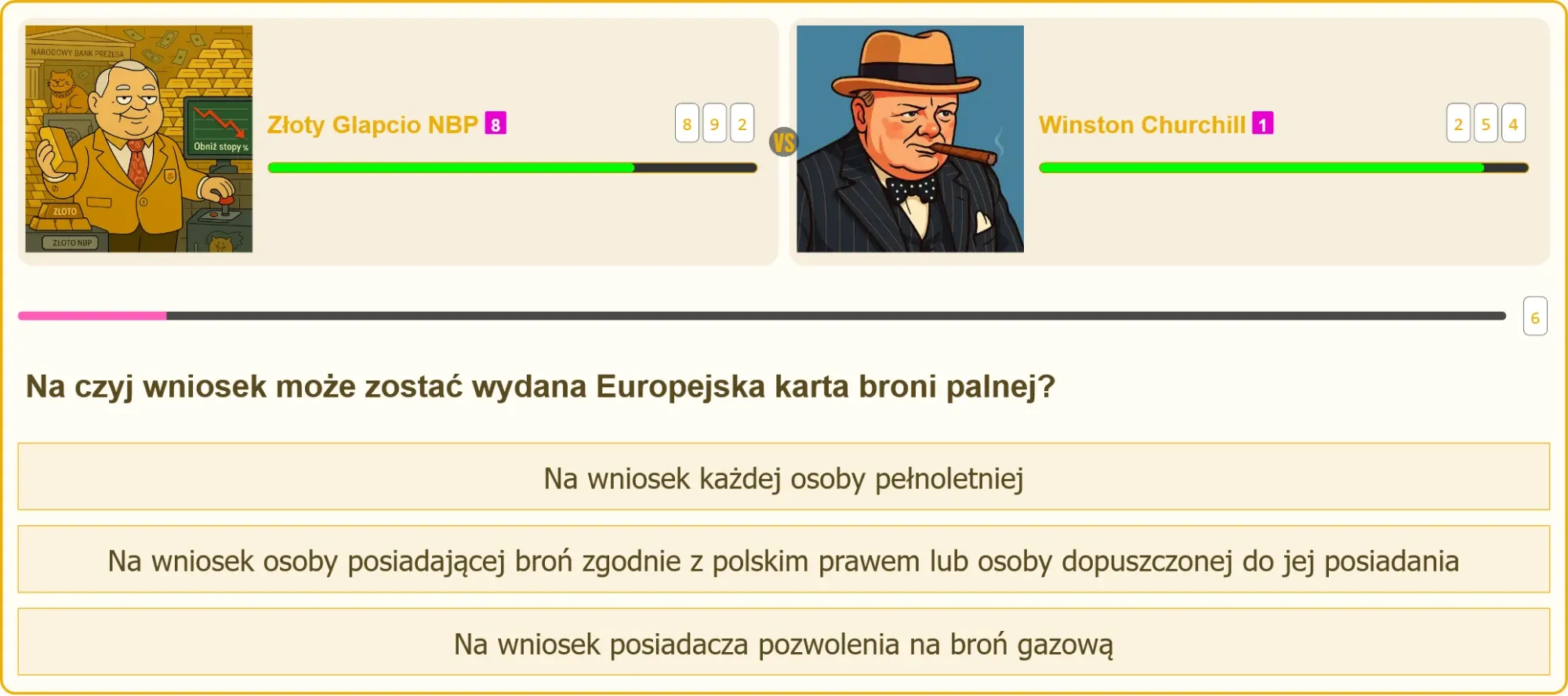 Europejska karta broni palnej - dokument uprawniający do posiadania broni