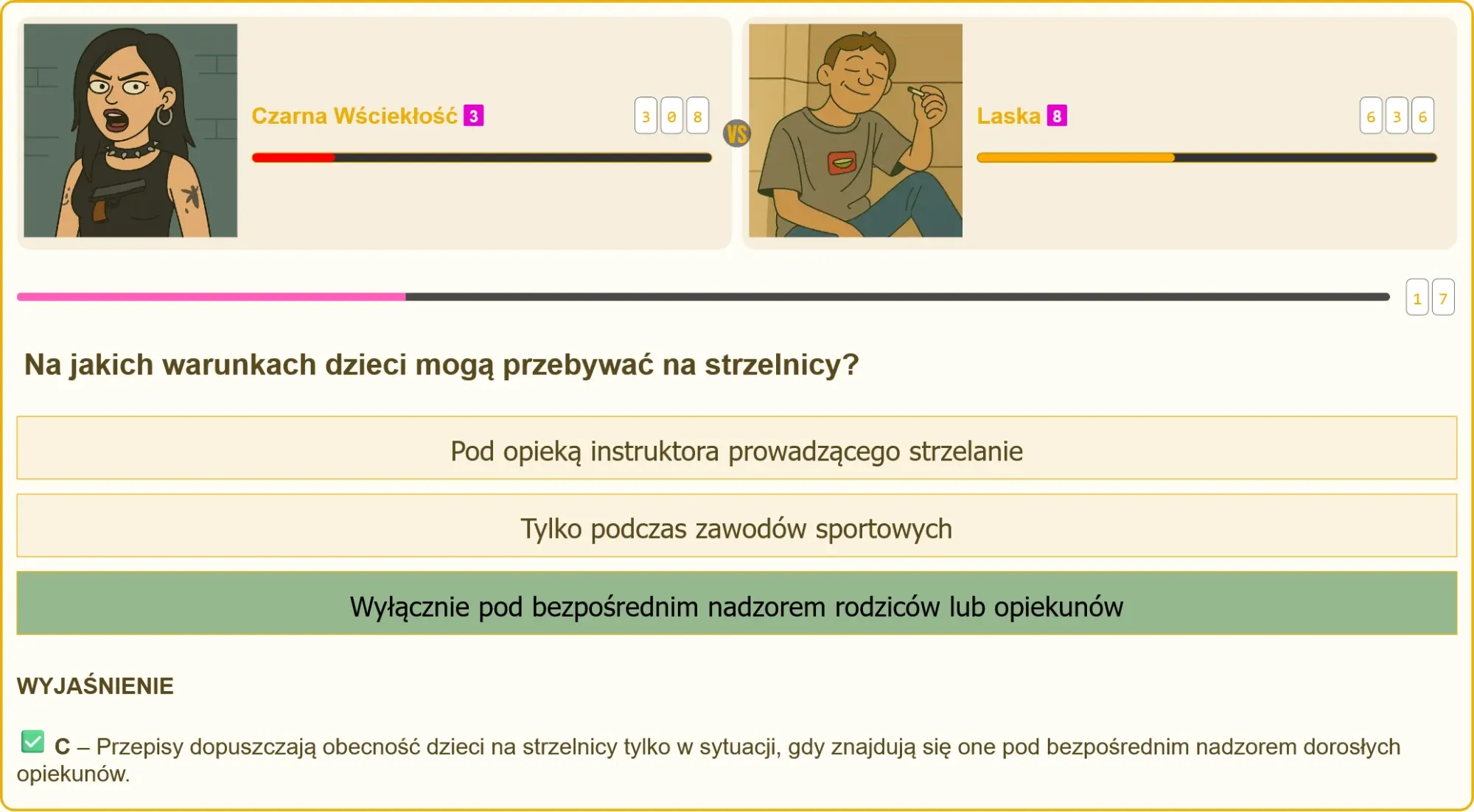 Przygotowanie do egzaminu na patent strzelecki