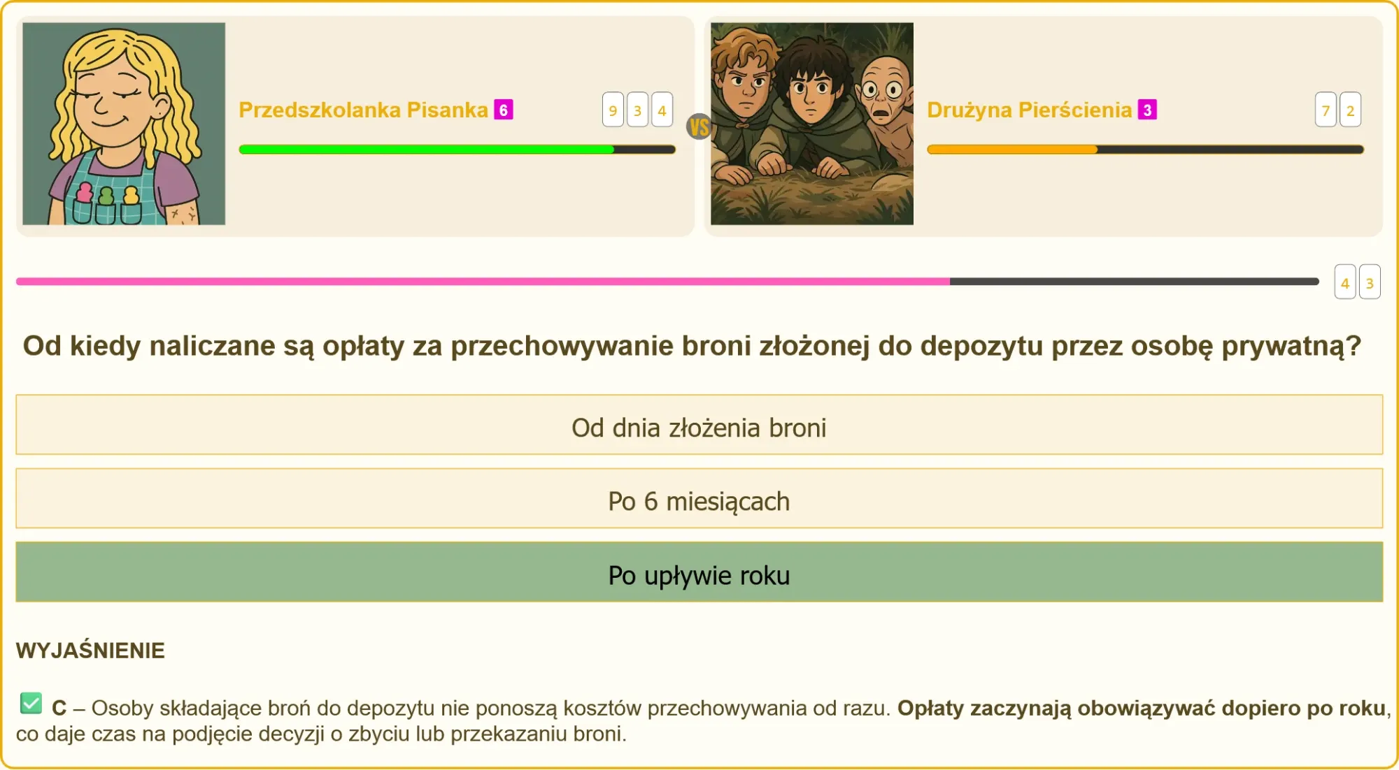 Test na patent strzelecki – pytanie o opłaty za depozyt broni