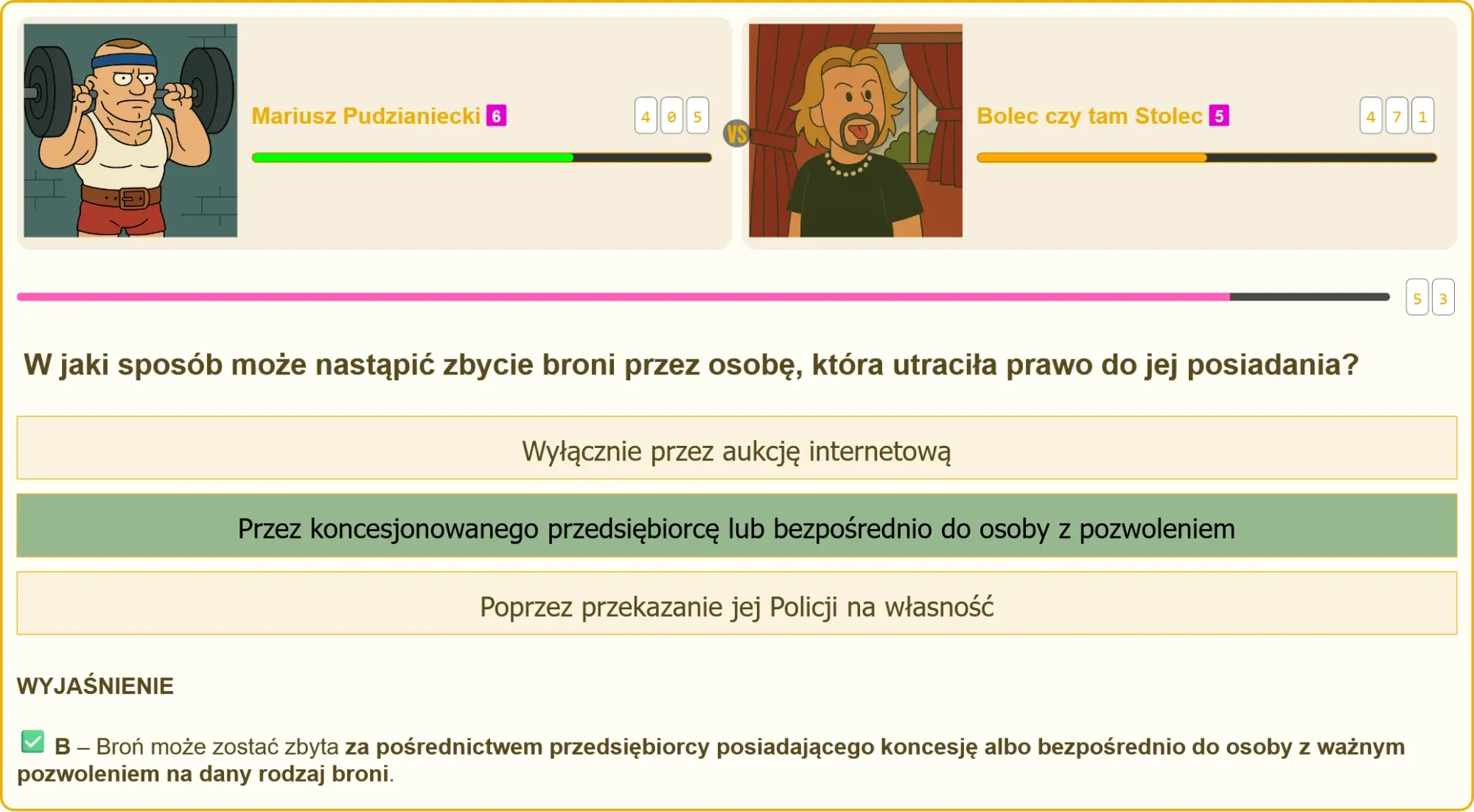 Schemat legalnego zbycia broni według ustawy o broni i amunicji