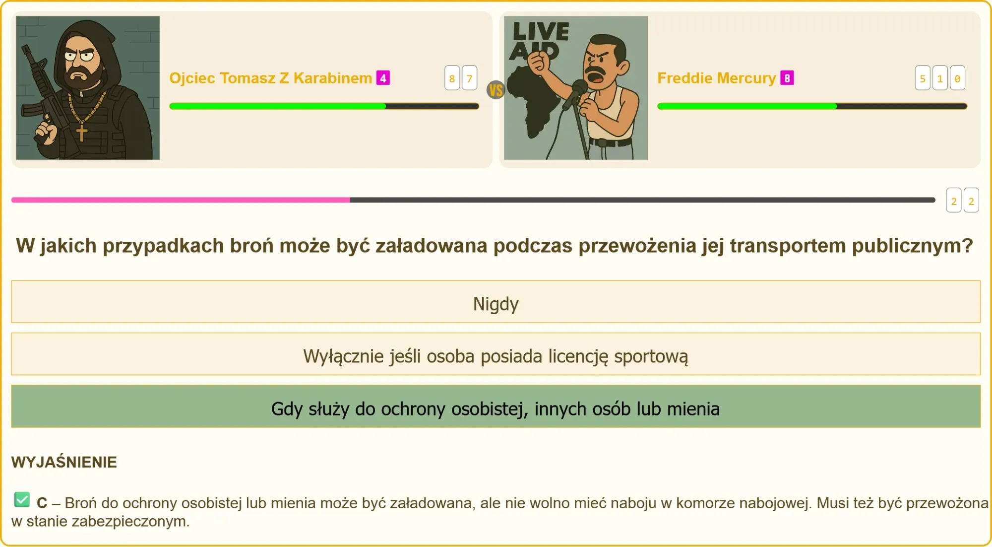 Egzamin na patent strzelecki - pytania testowe